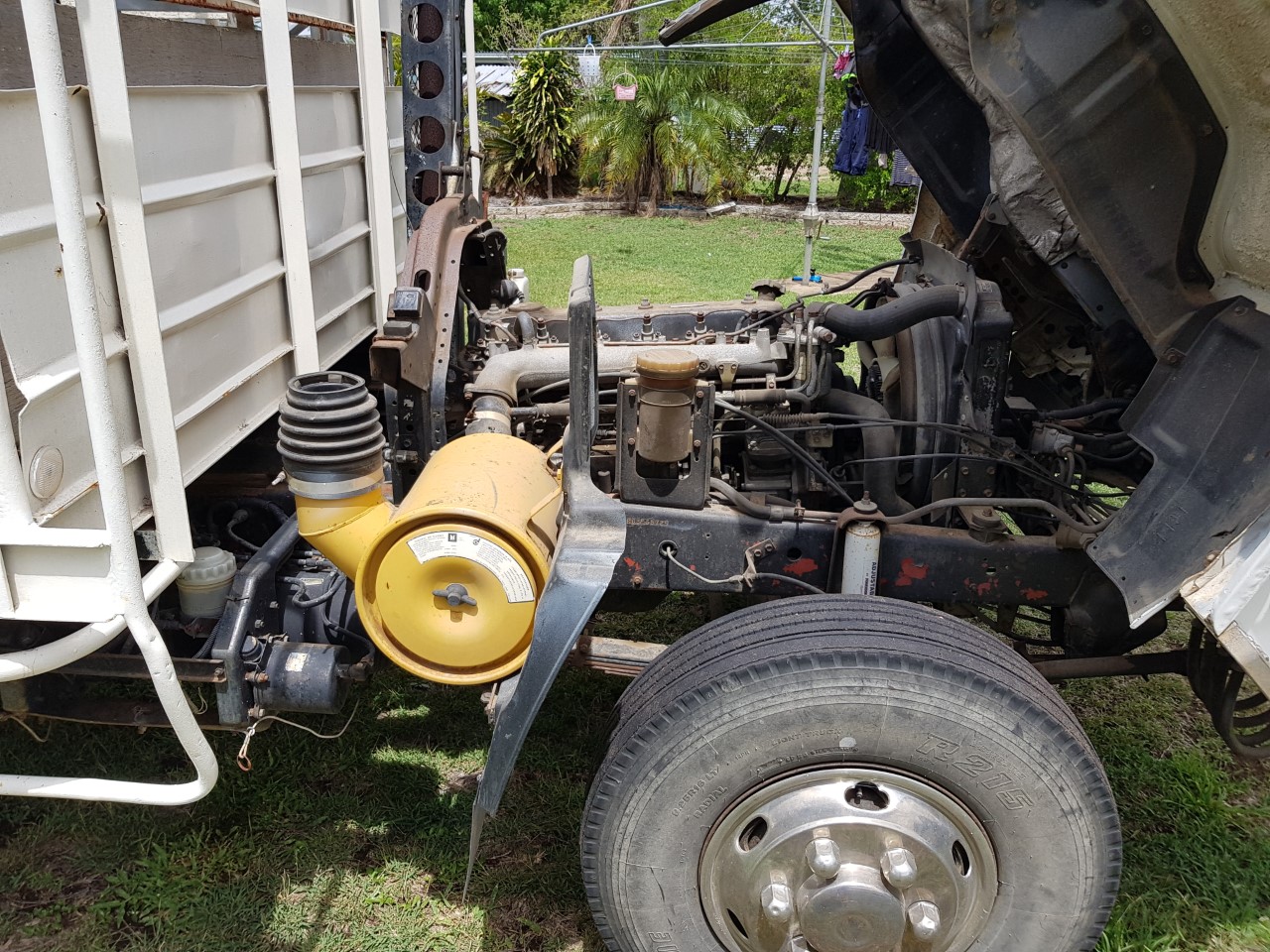 1987 ISUZU FSR 500 TRUCK 