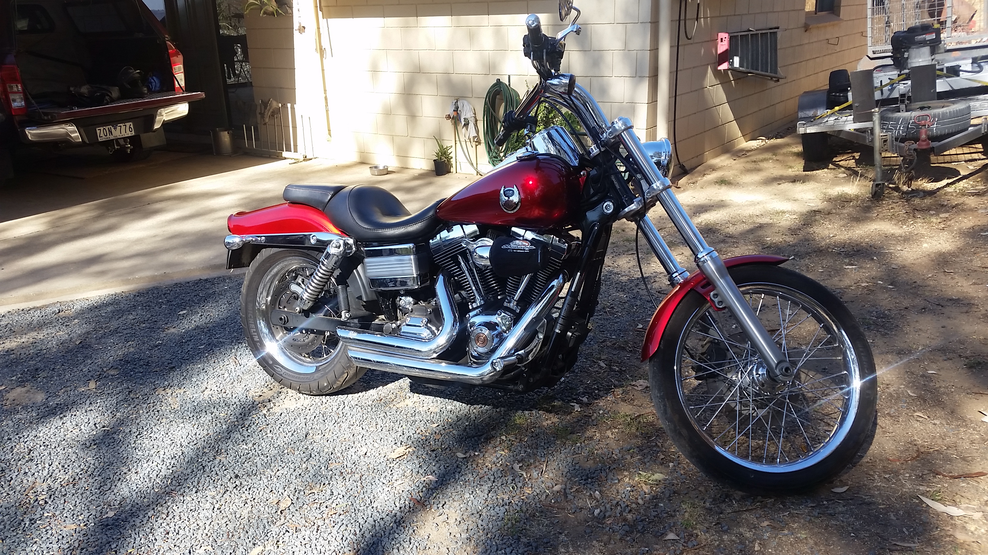 2008 HARLEY DAVIDSON FXDWG DYNA WIDE GLIDE ANNIVERSARY LIMITED EDITION