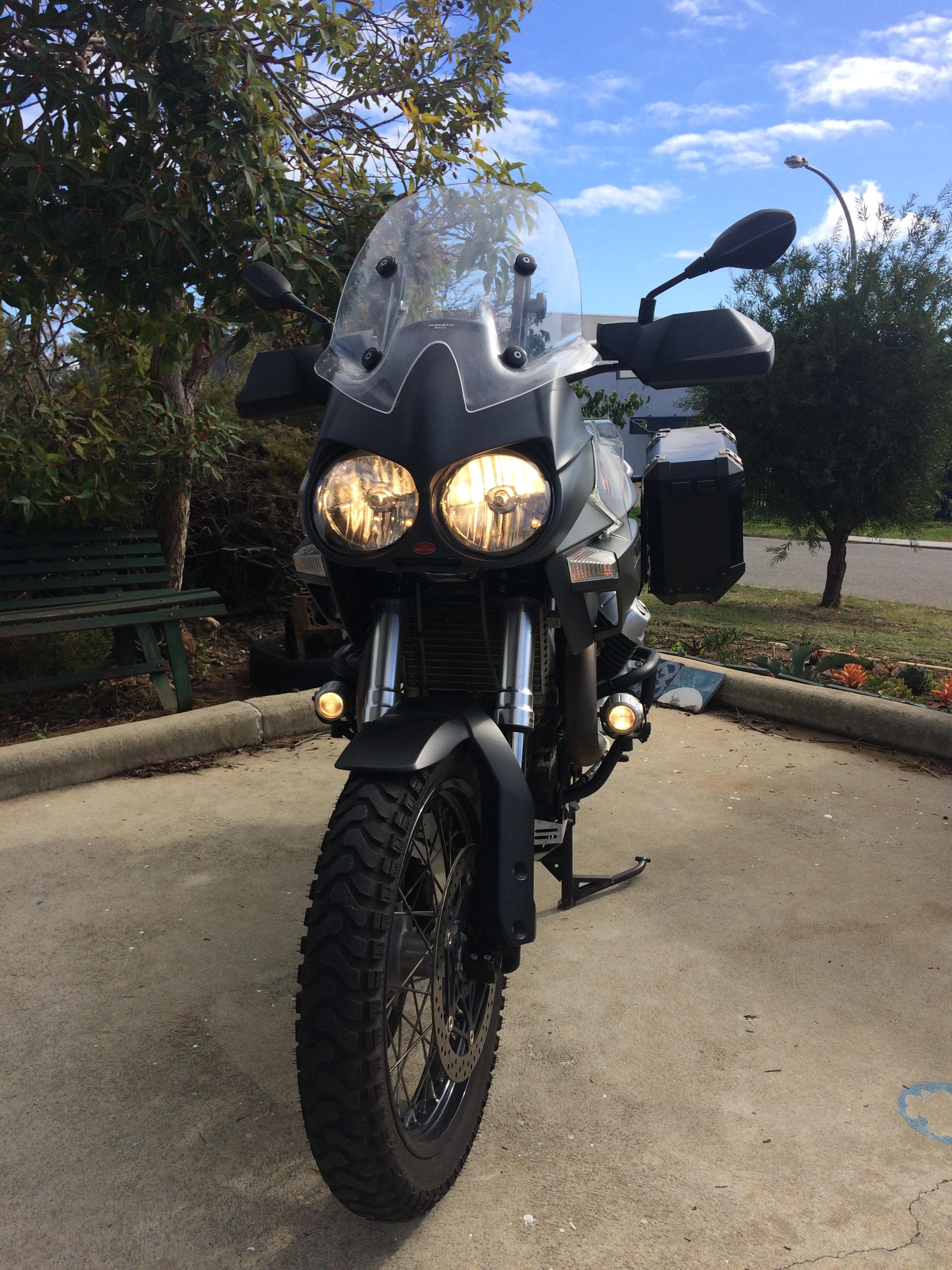 2012 MOTO GUZZI STELVIO 1200 8V NTX ABS DUAL SPORTS