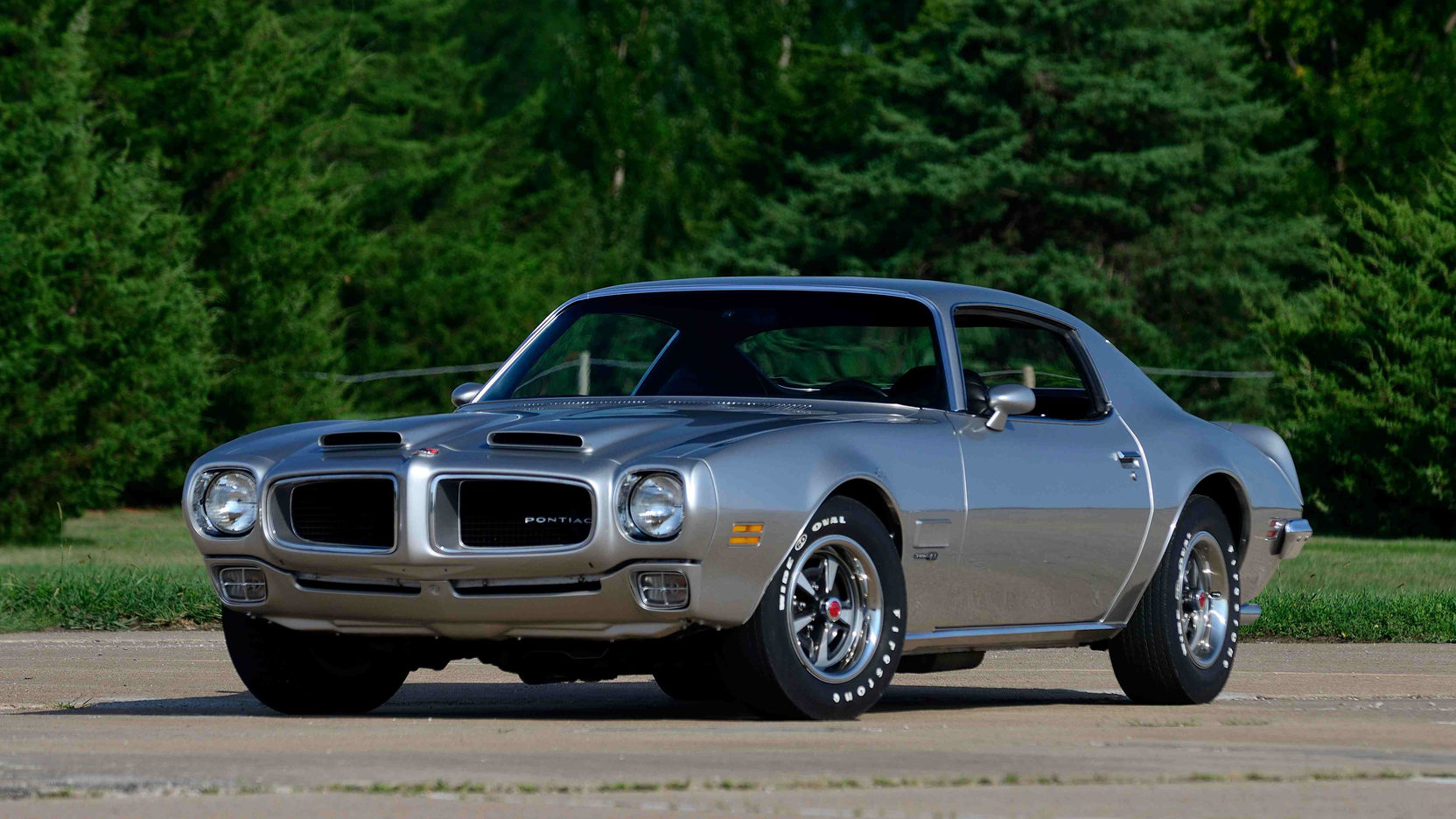WANTED 1972 PONTIAC FIREBIRD FORMULA 400 AUTO SILVER BLACK VINYL ROOF