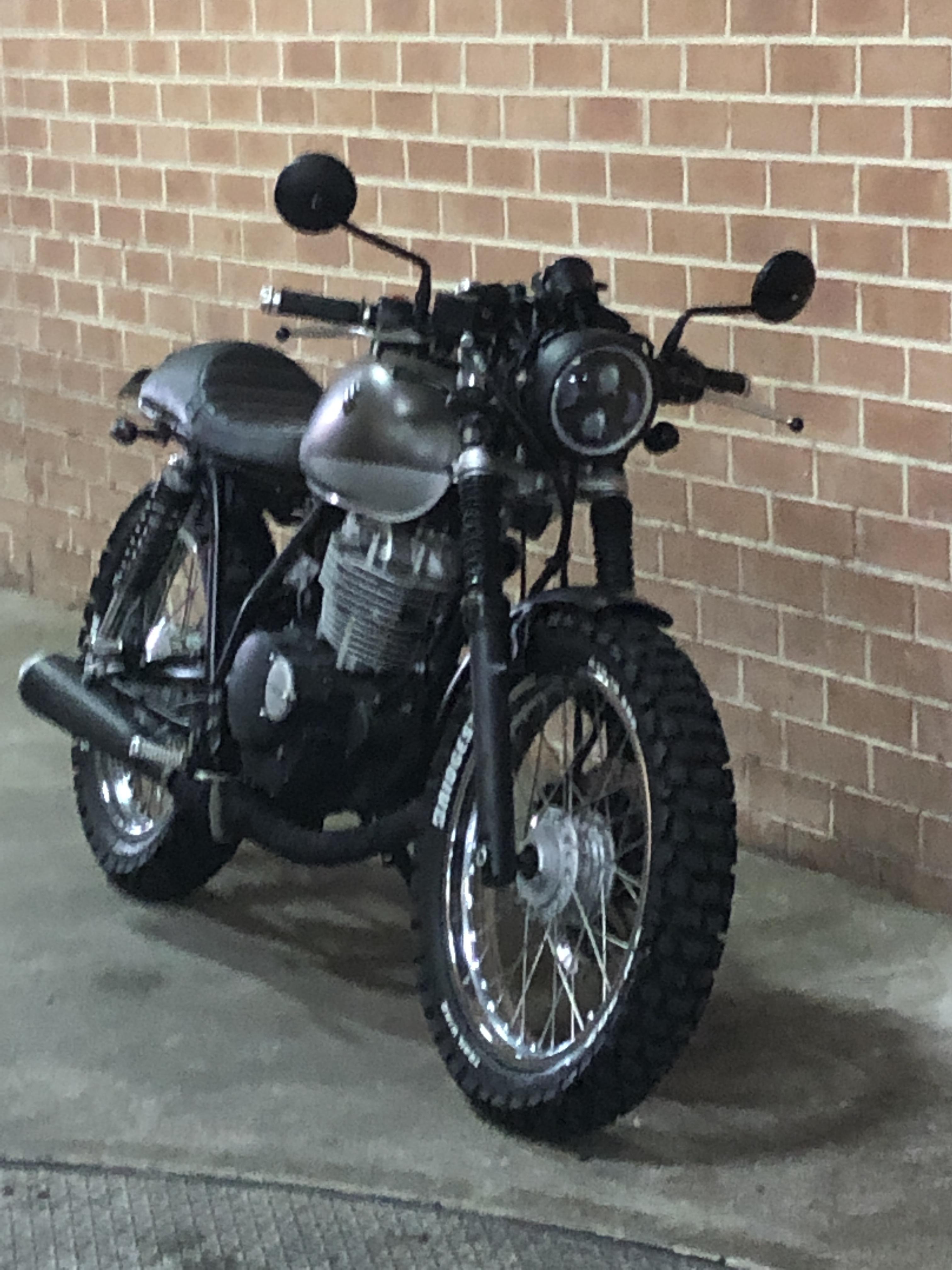 Custom Suzuki Tu250x 