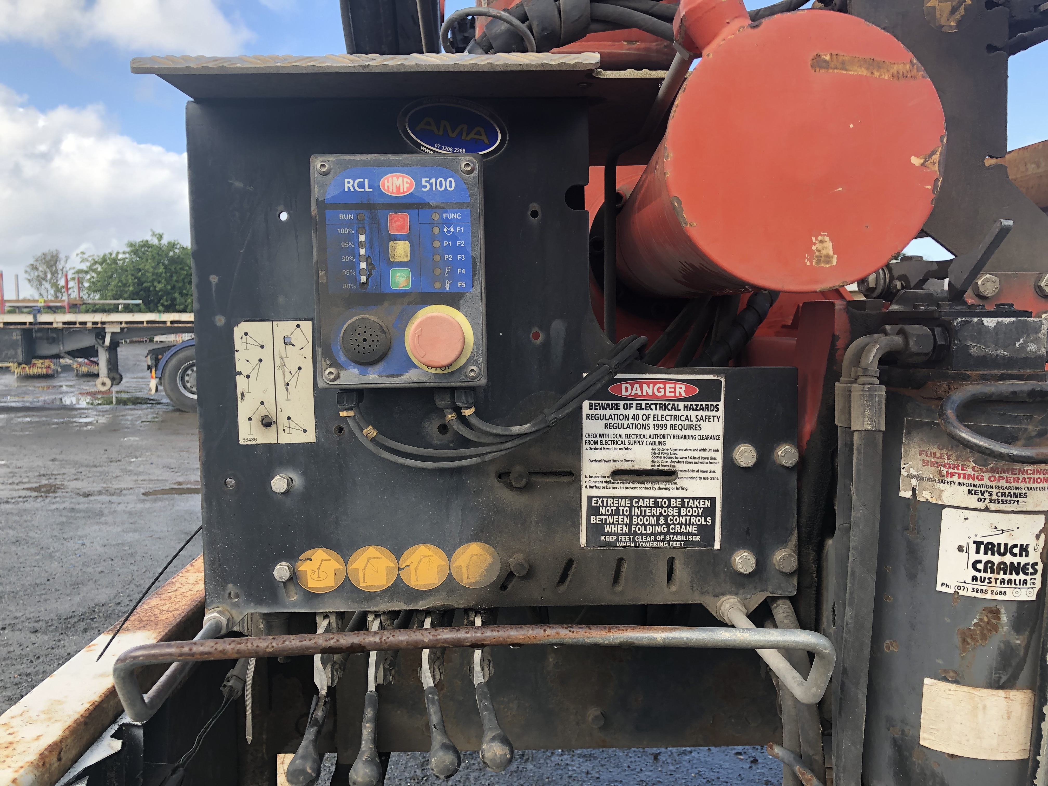 2005 ISUZU FVZ 1400 CRANE TRUCK