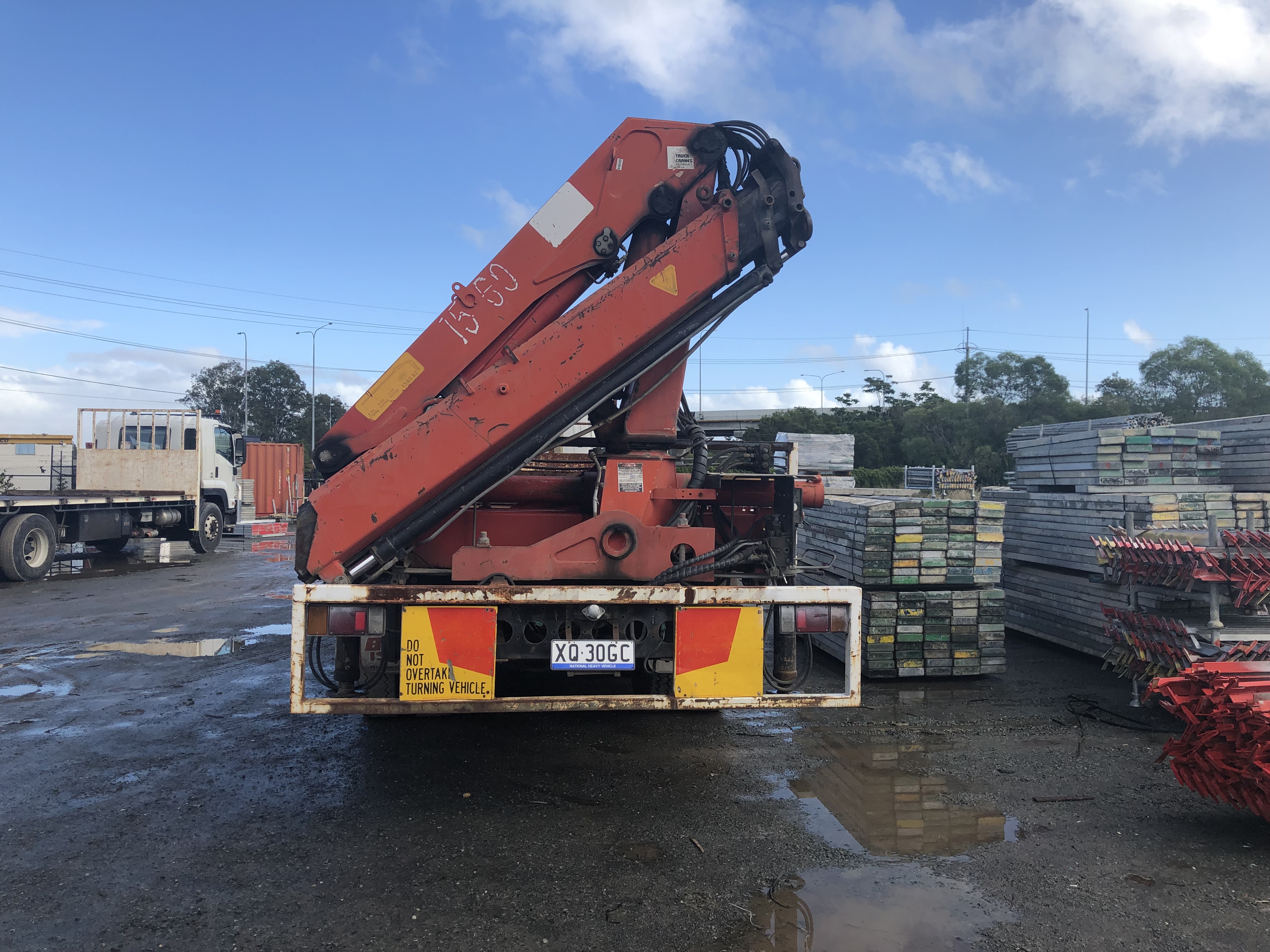 2005 ISUZU FVZ 1400 CRANE TRUCK