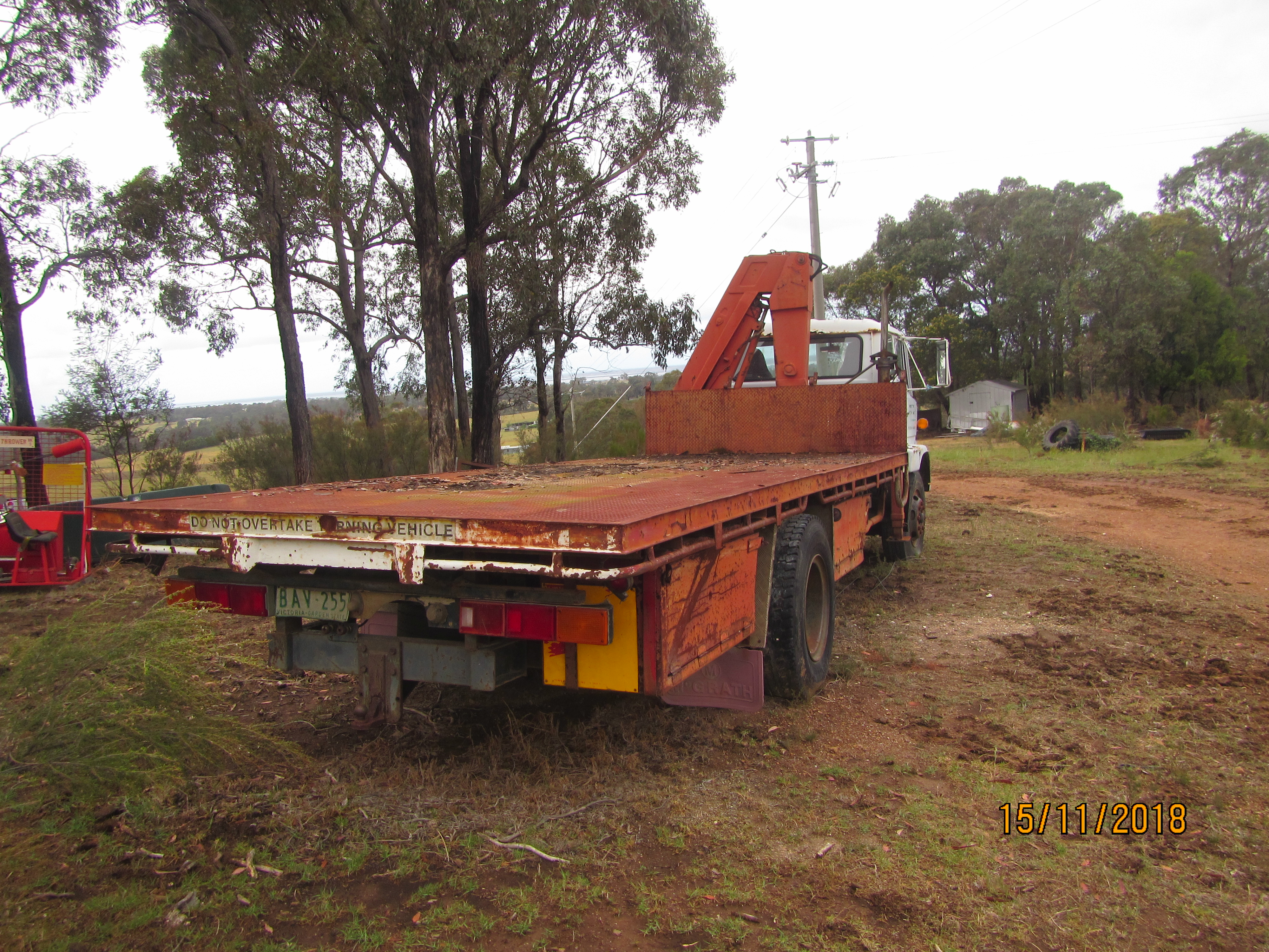 WRECKING 1980 HINO LB 560