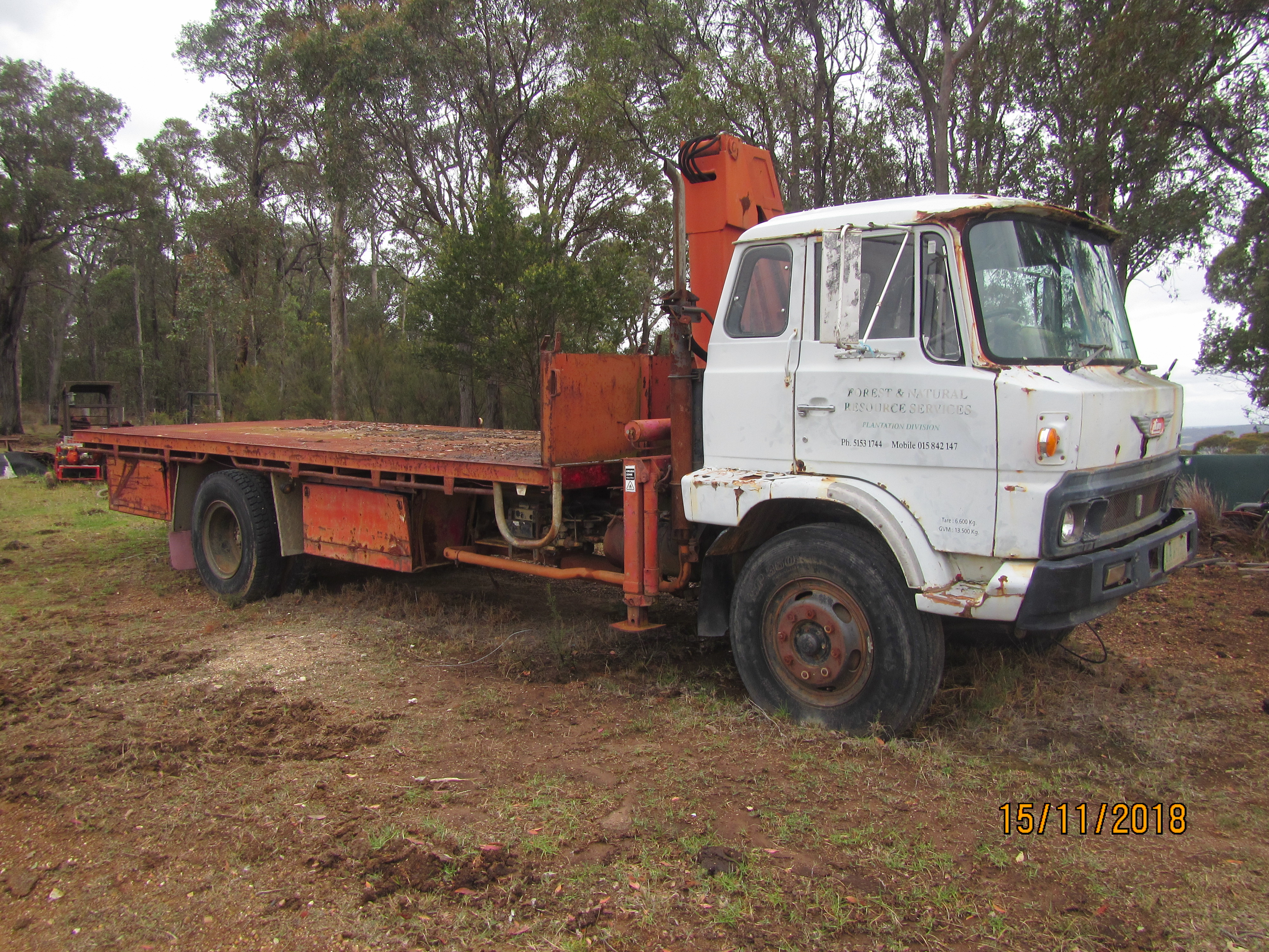 WRECKING 1980 HINO LB 560