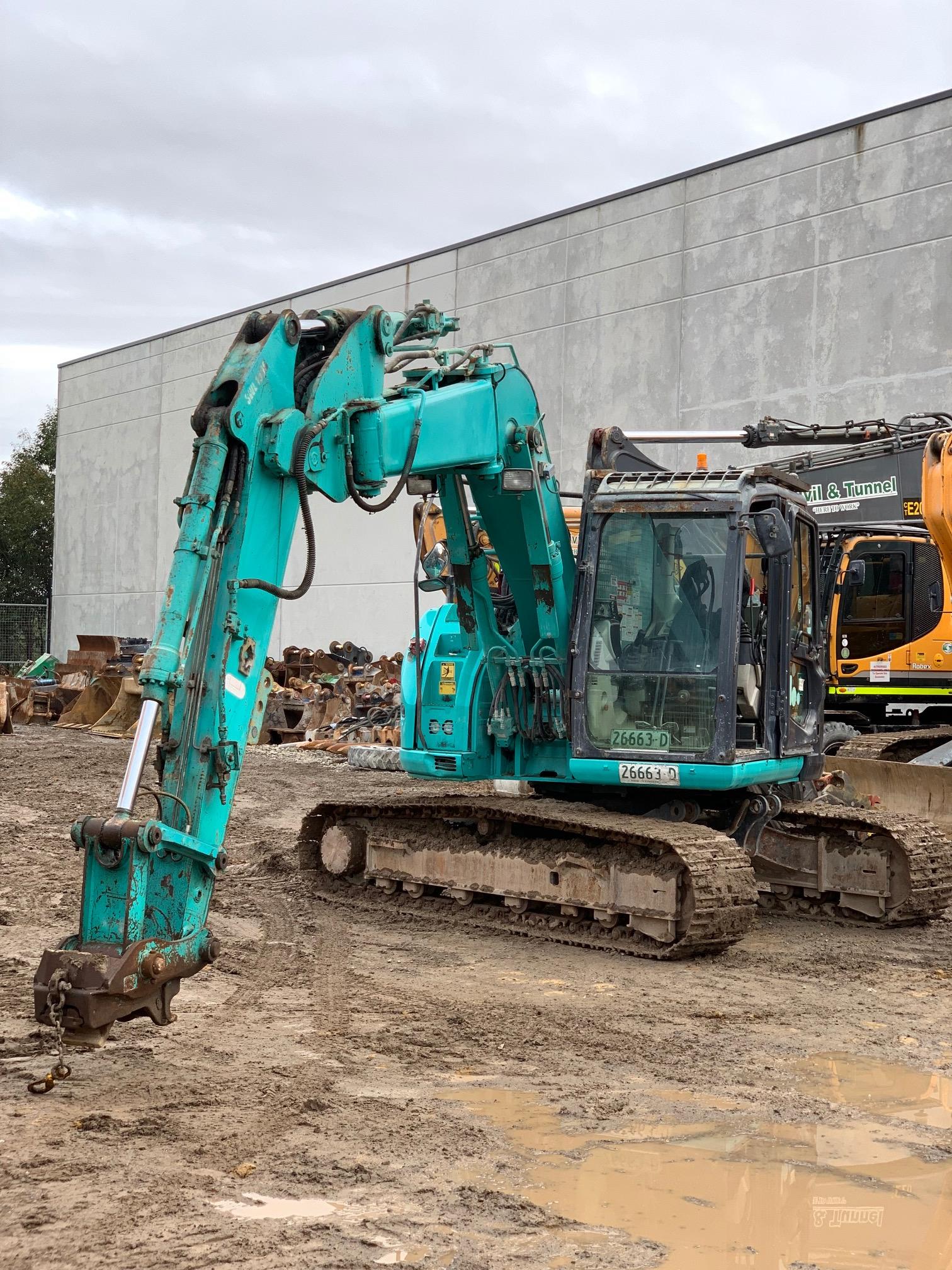 2014 KOBELCO SK135 13T EXCAVATOR 5800Hrs