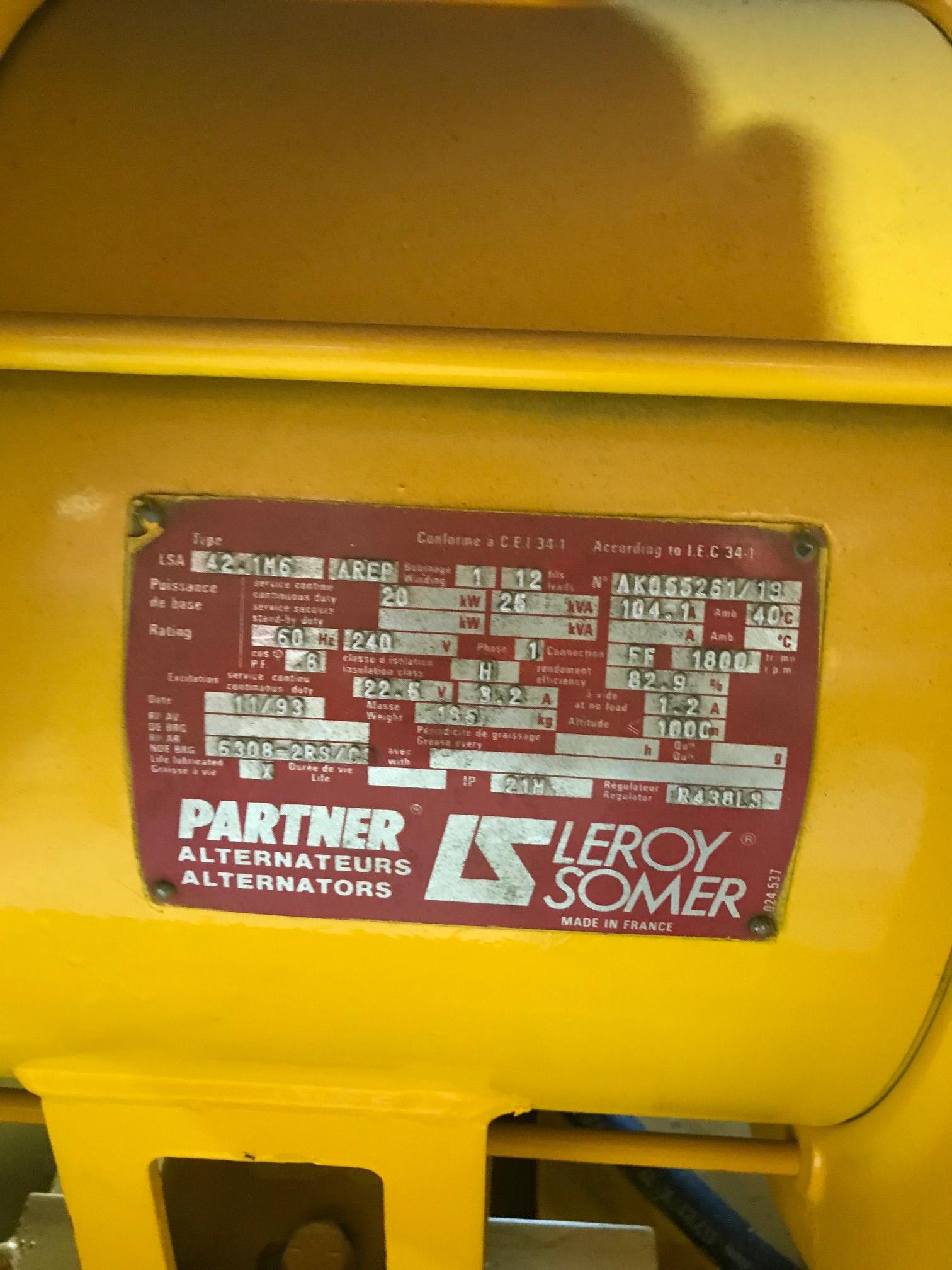 KUBOTA 24KVA DIESEL POWER GENERATOR