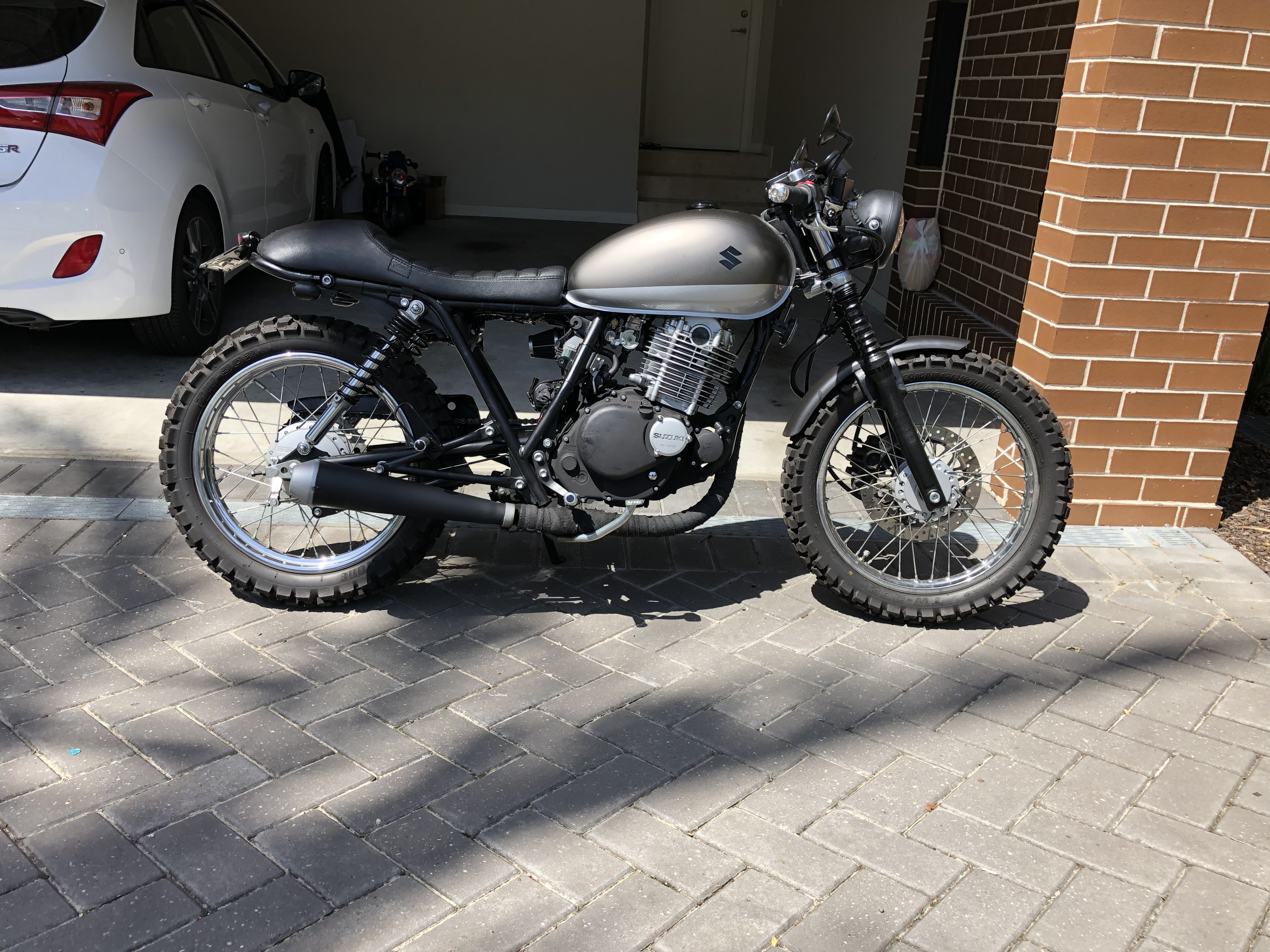 2013 SUZUKI TU250X CUSTOM CAFE RACER