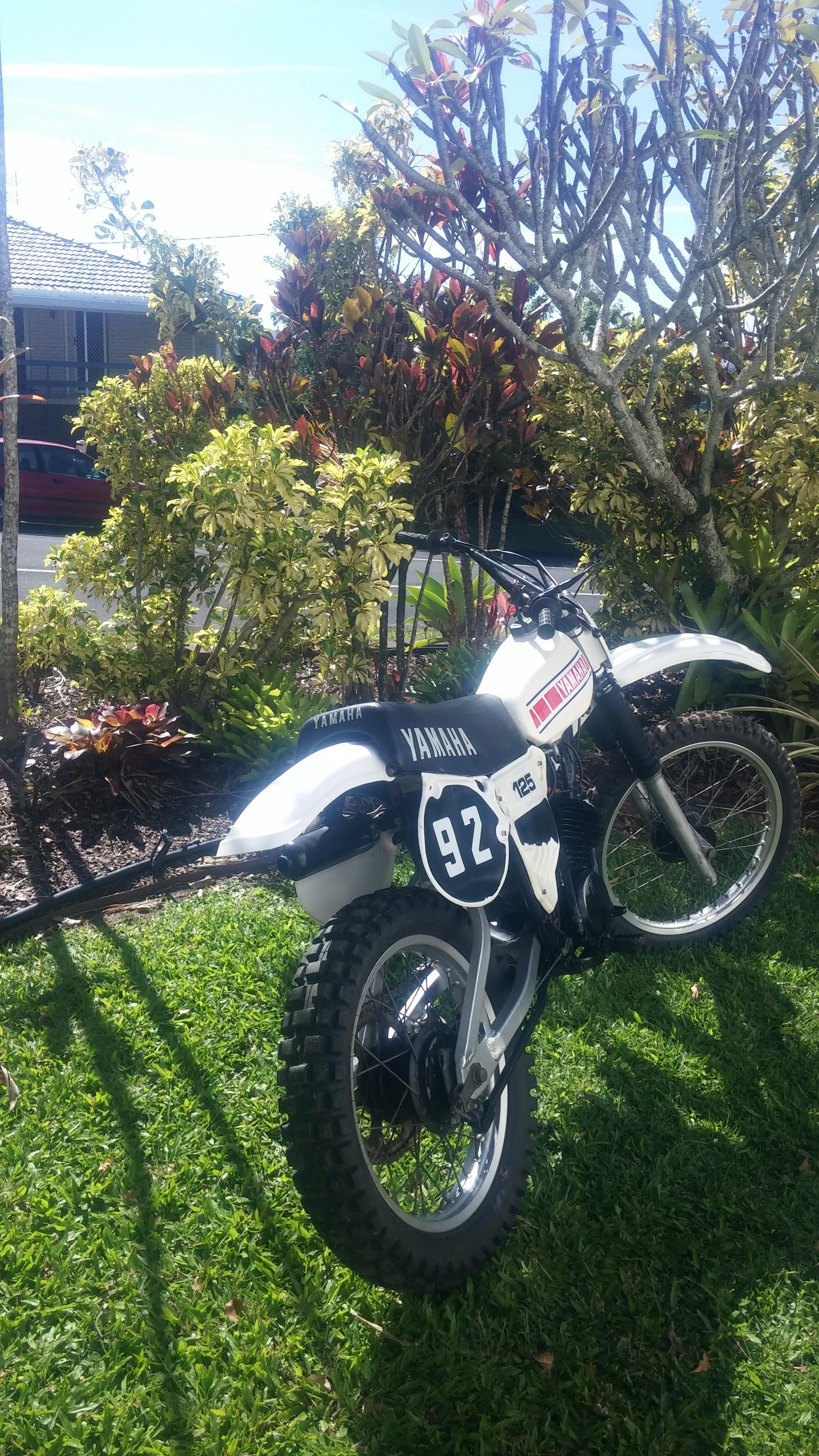 1979 YAMAHA YZ125 MOTOCROSS