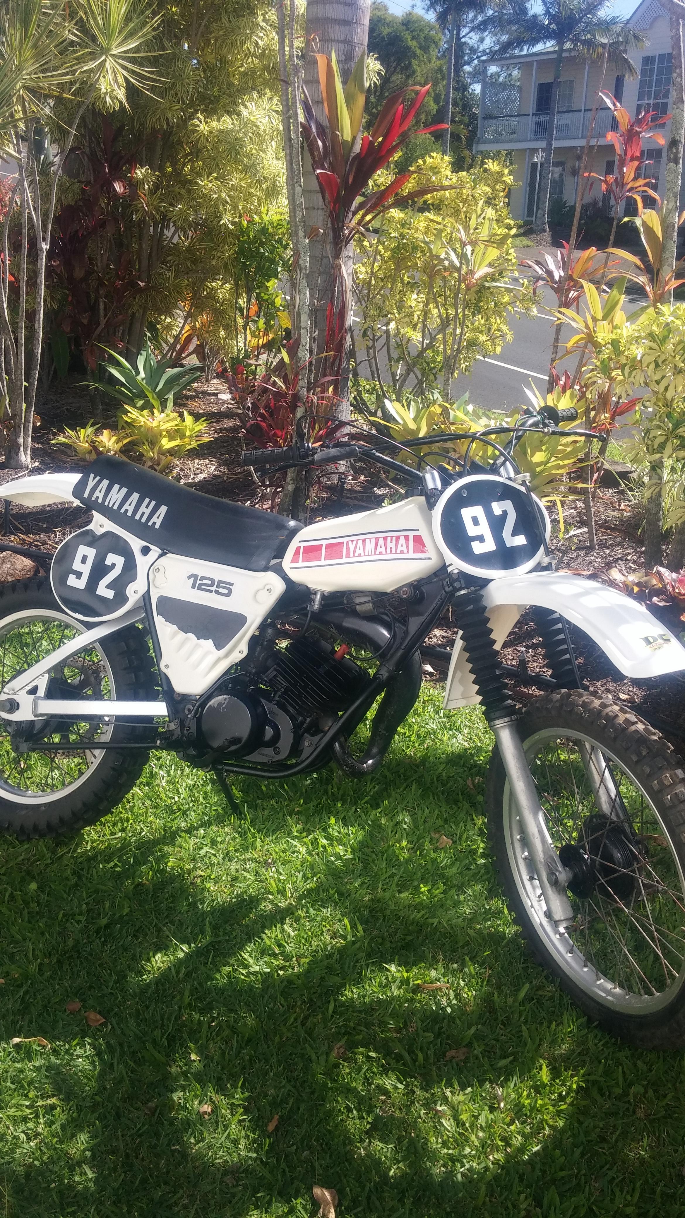 1979 YAMAHA YZ125 MOTOCROSS