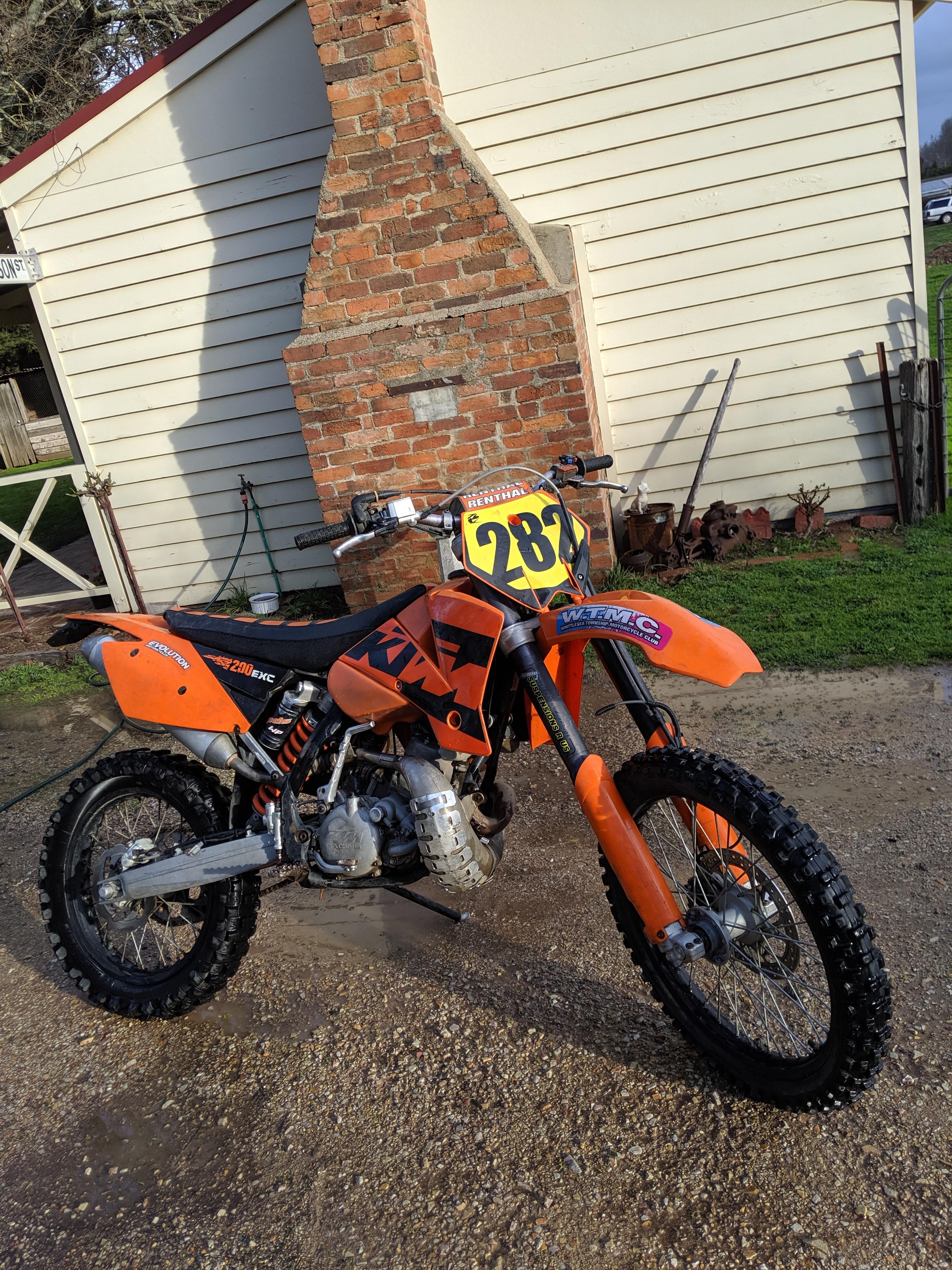 2007 KTM 200 EXC ENDURO 