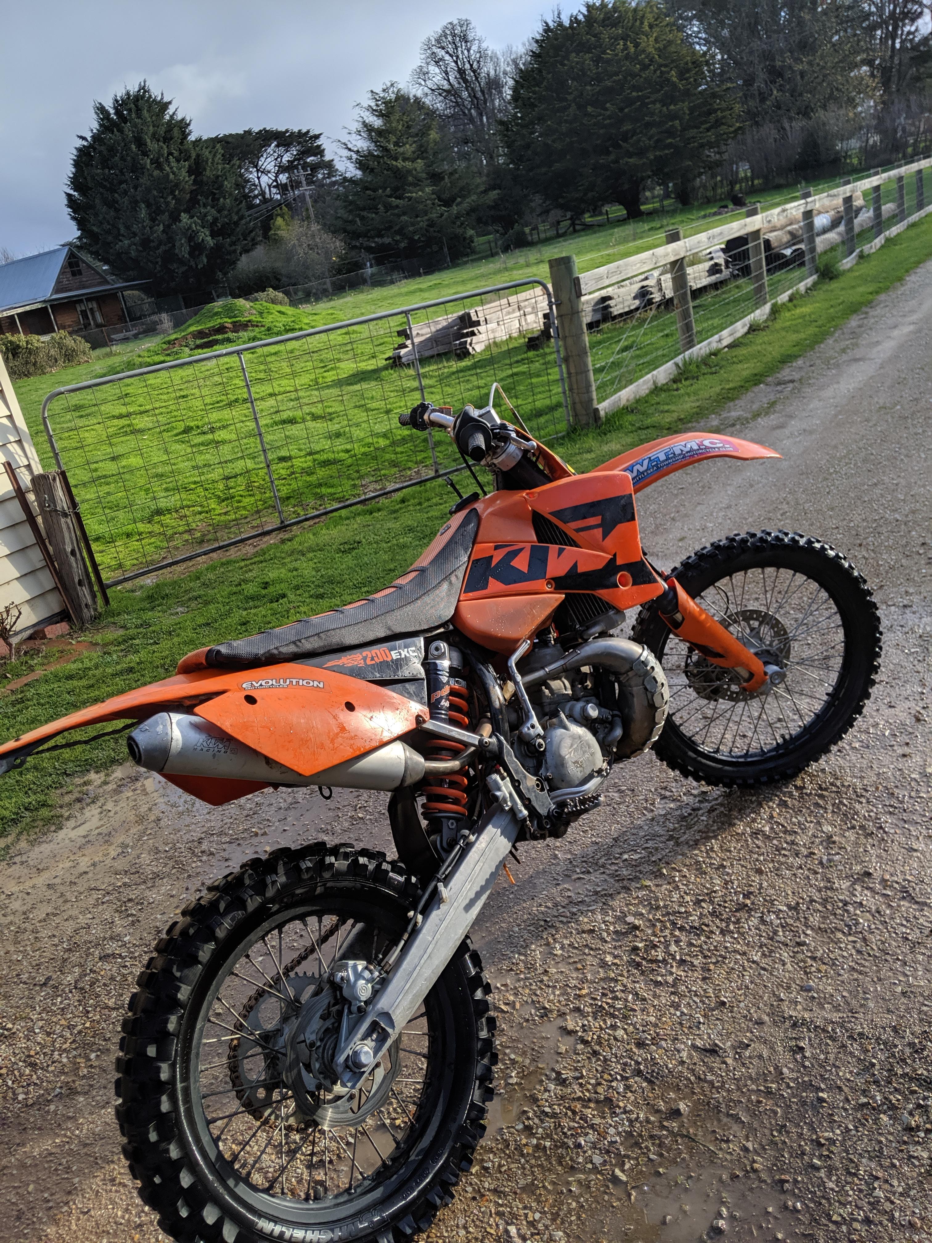 2007 KTM 200 EXC ENDURO 