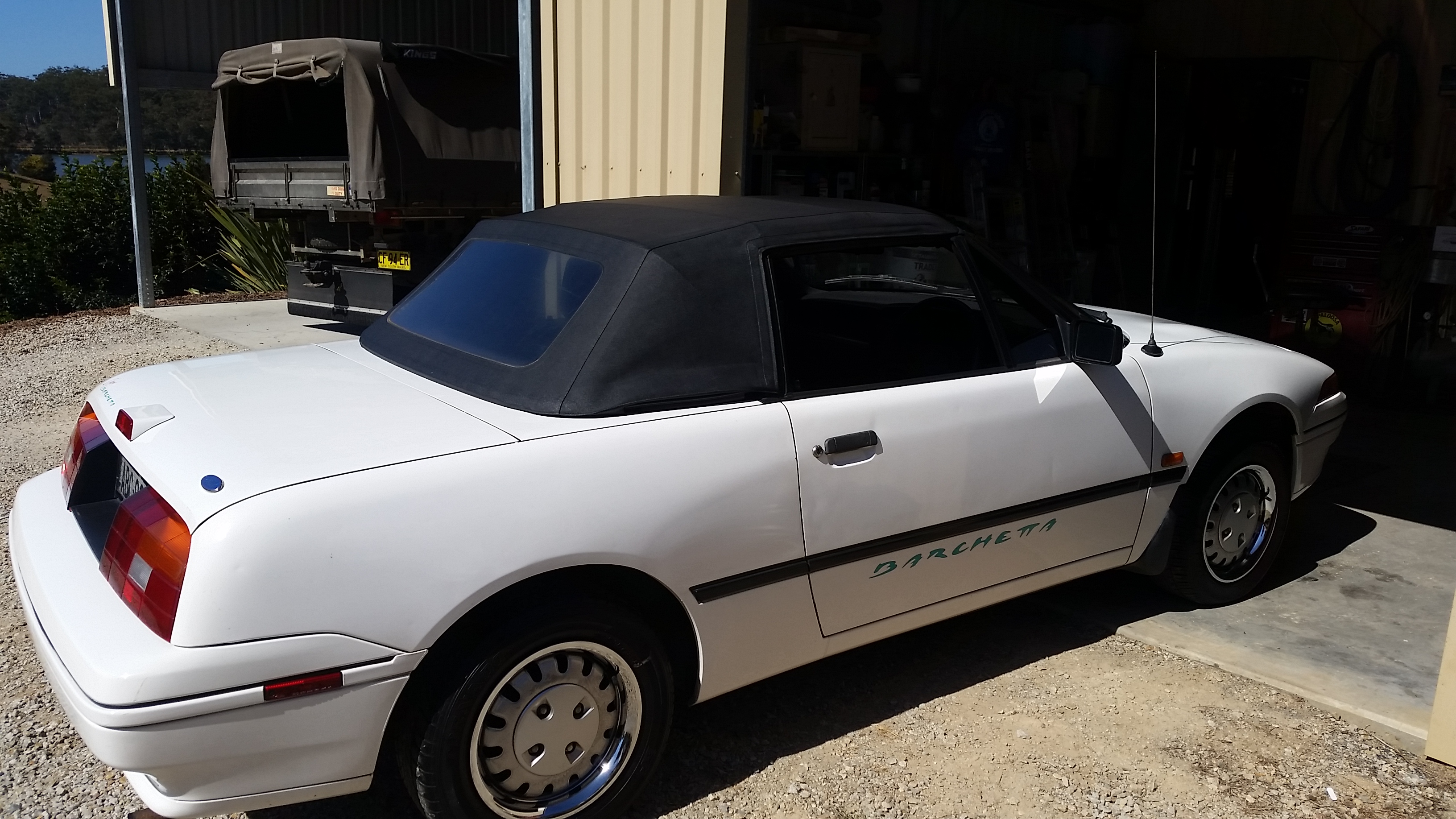 1992 FORD CAPRI BARCHETTA 2D CONVERTIBLE