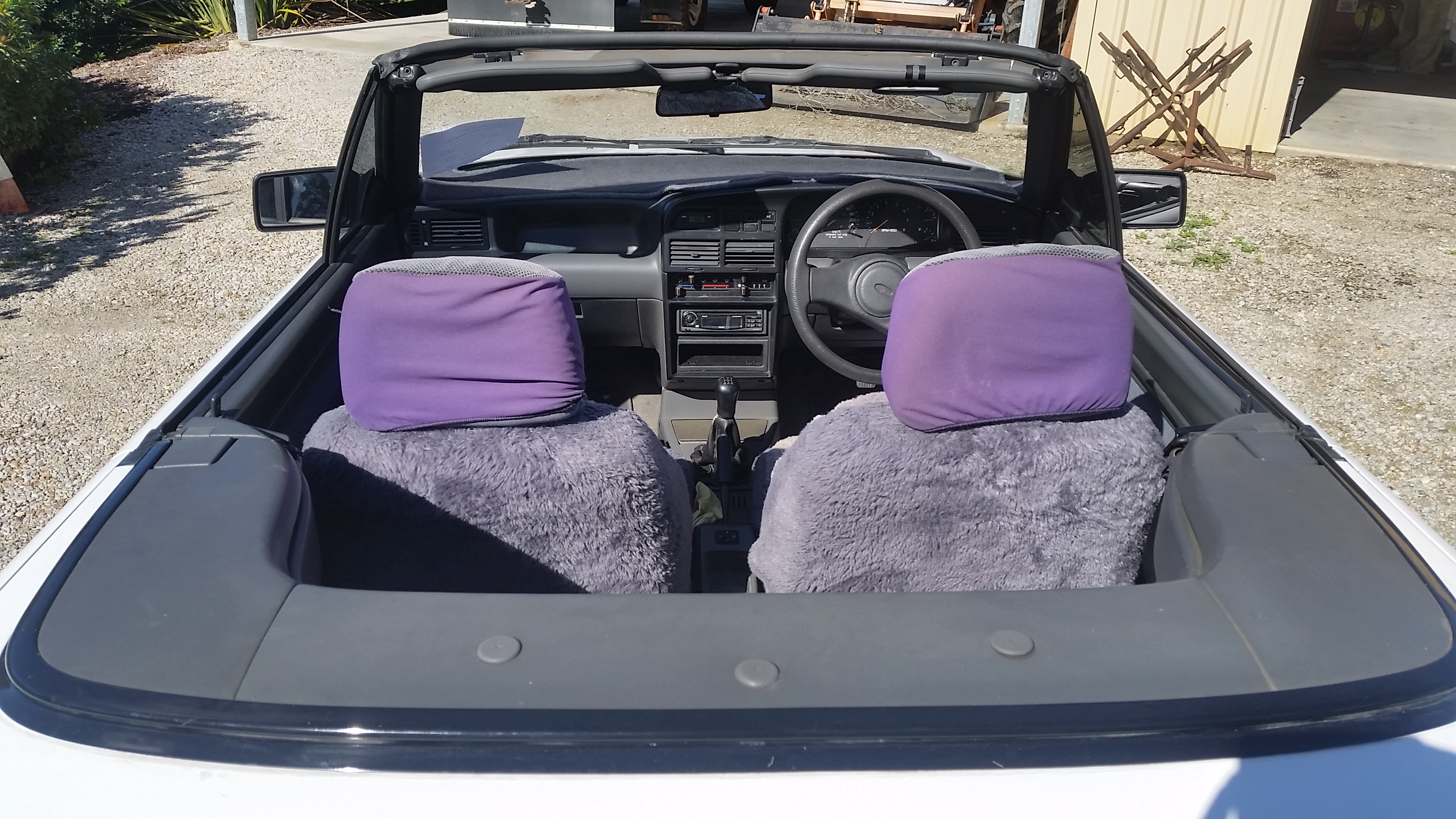 1992 FORD CAPRI BARCHETTA 2D CONVERTIBLE
