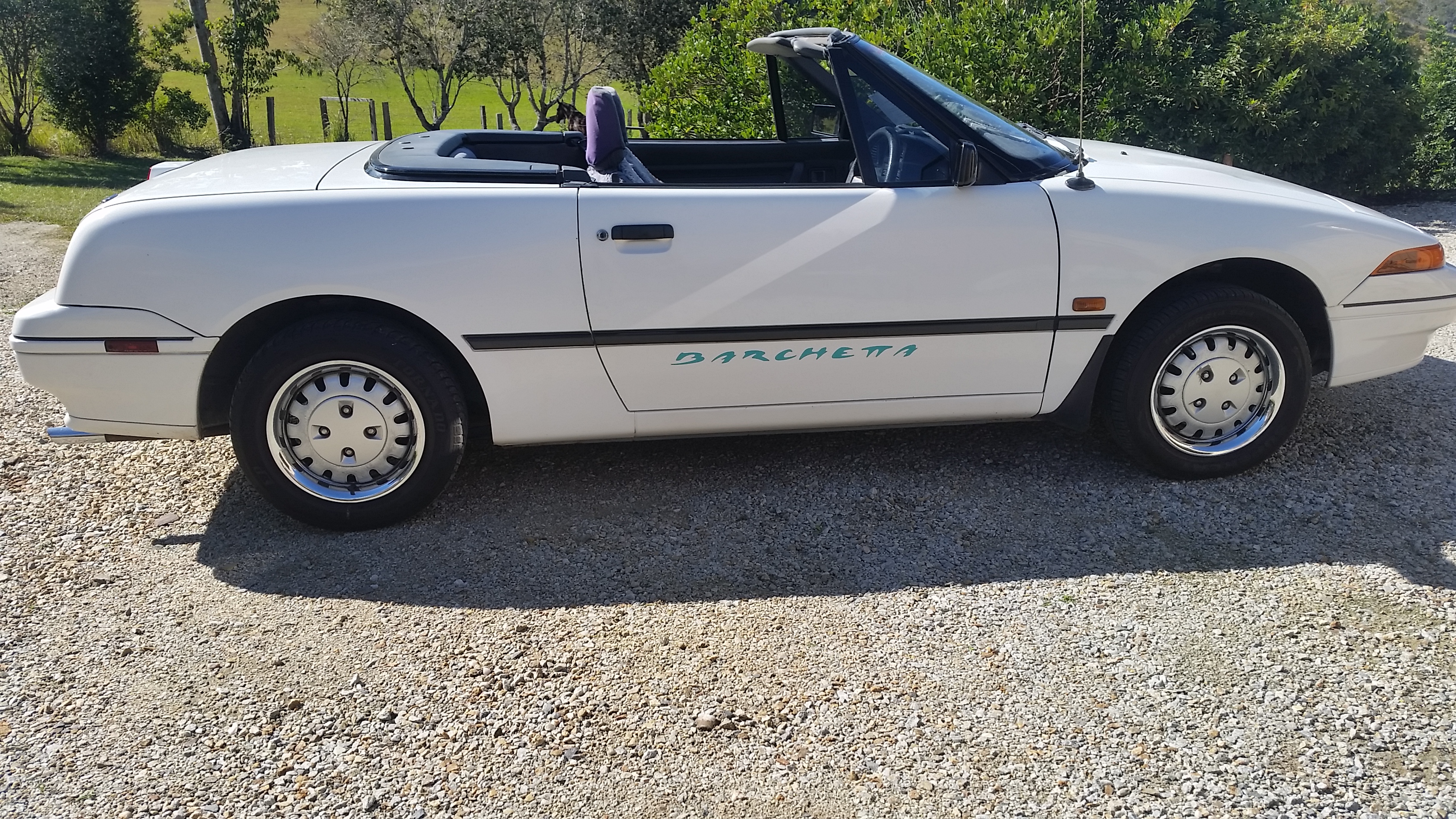 1992 FORD CAPRI BARCHETTA 2D CONVERTIBLE