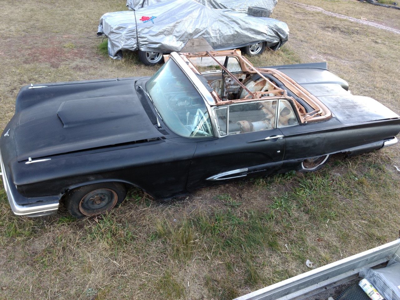 1959 FORD THUNDERBIRD J CODE CONVERTIBLE 
