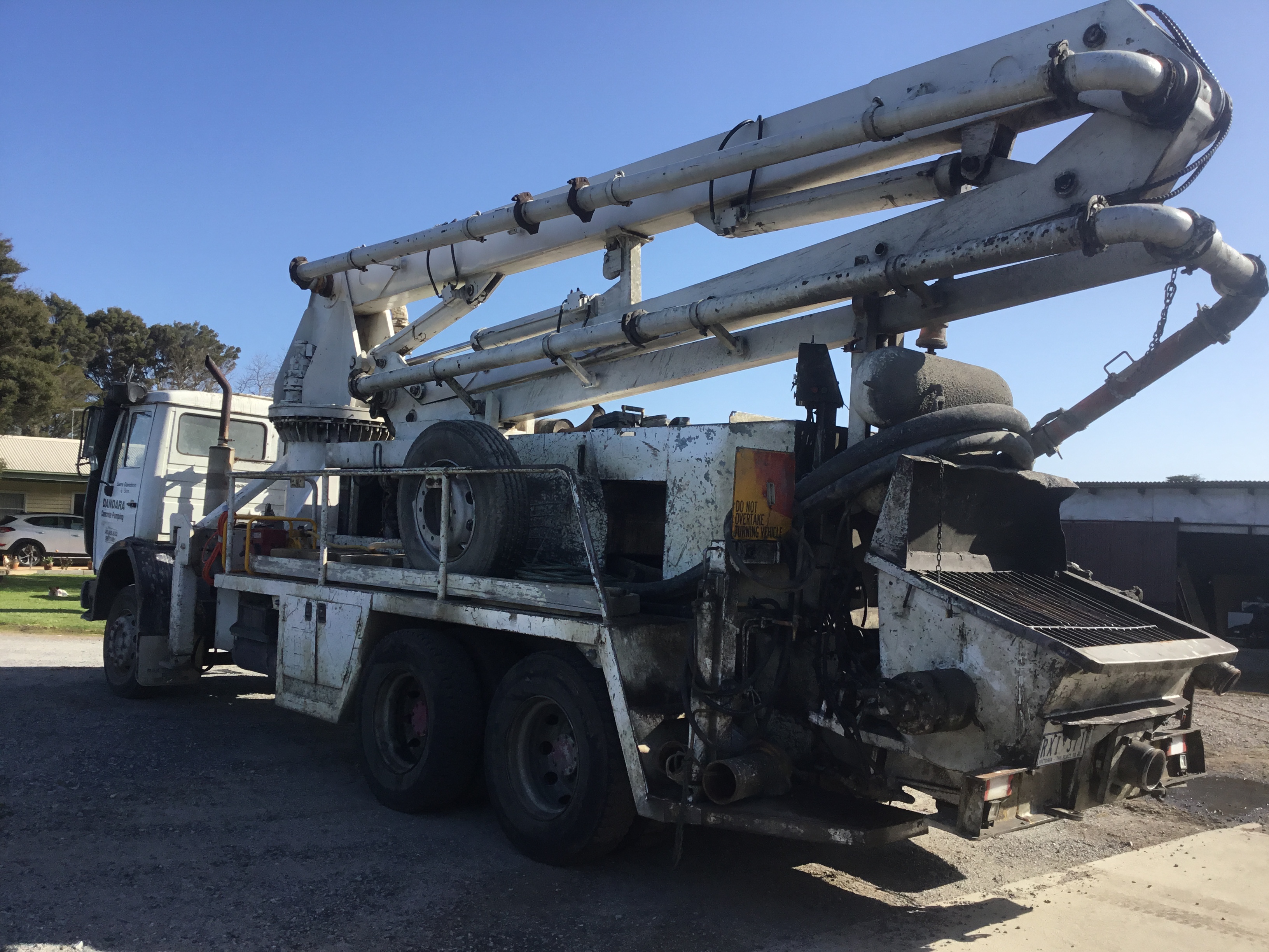 1998 JACON C0BRA CONCRETE PLACEMENT BOOM 