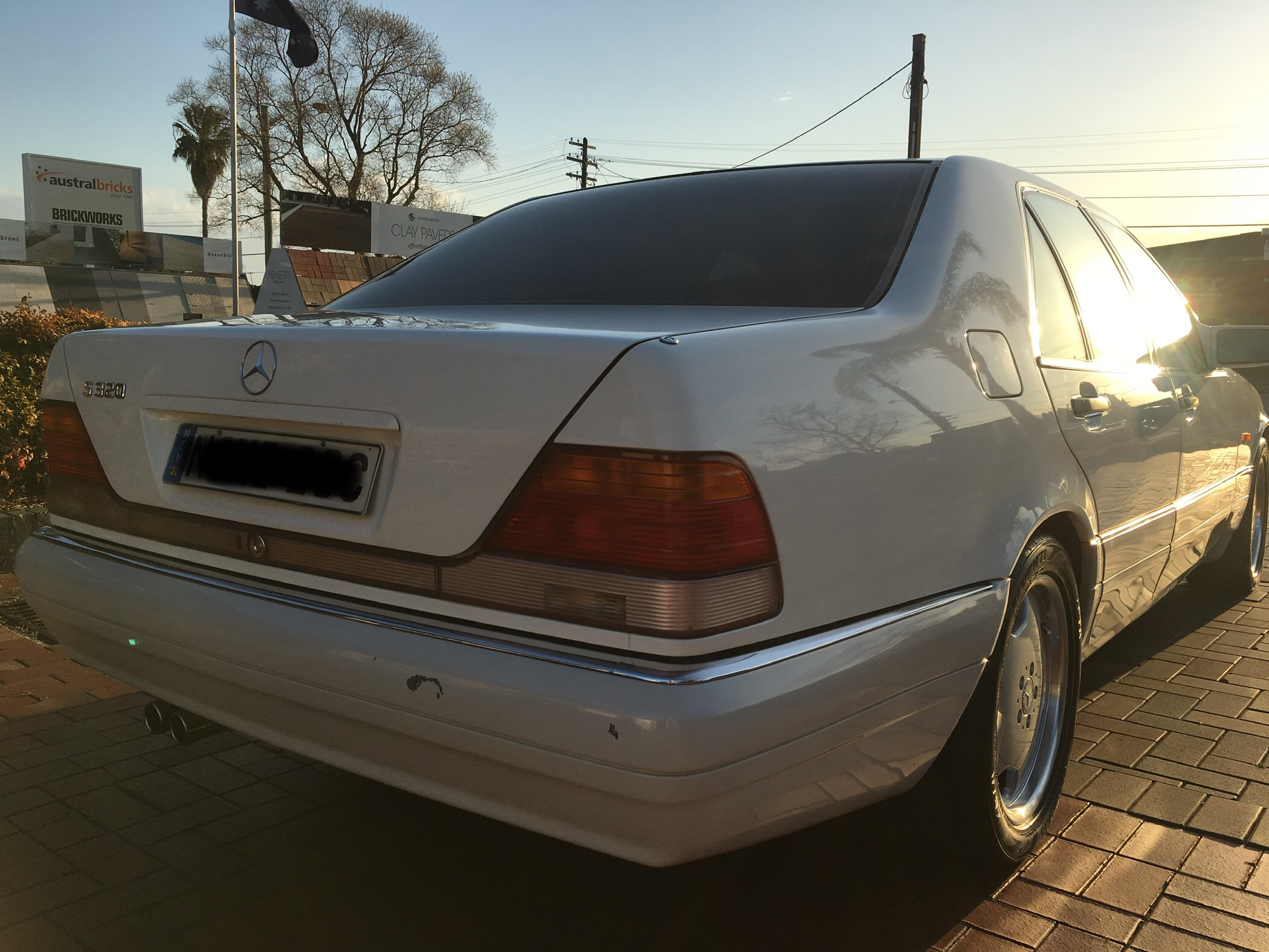 1994 MERCEDES-BENZ S320 W140 4 SP AUTOMATIC 4D SEDAN