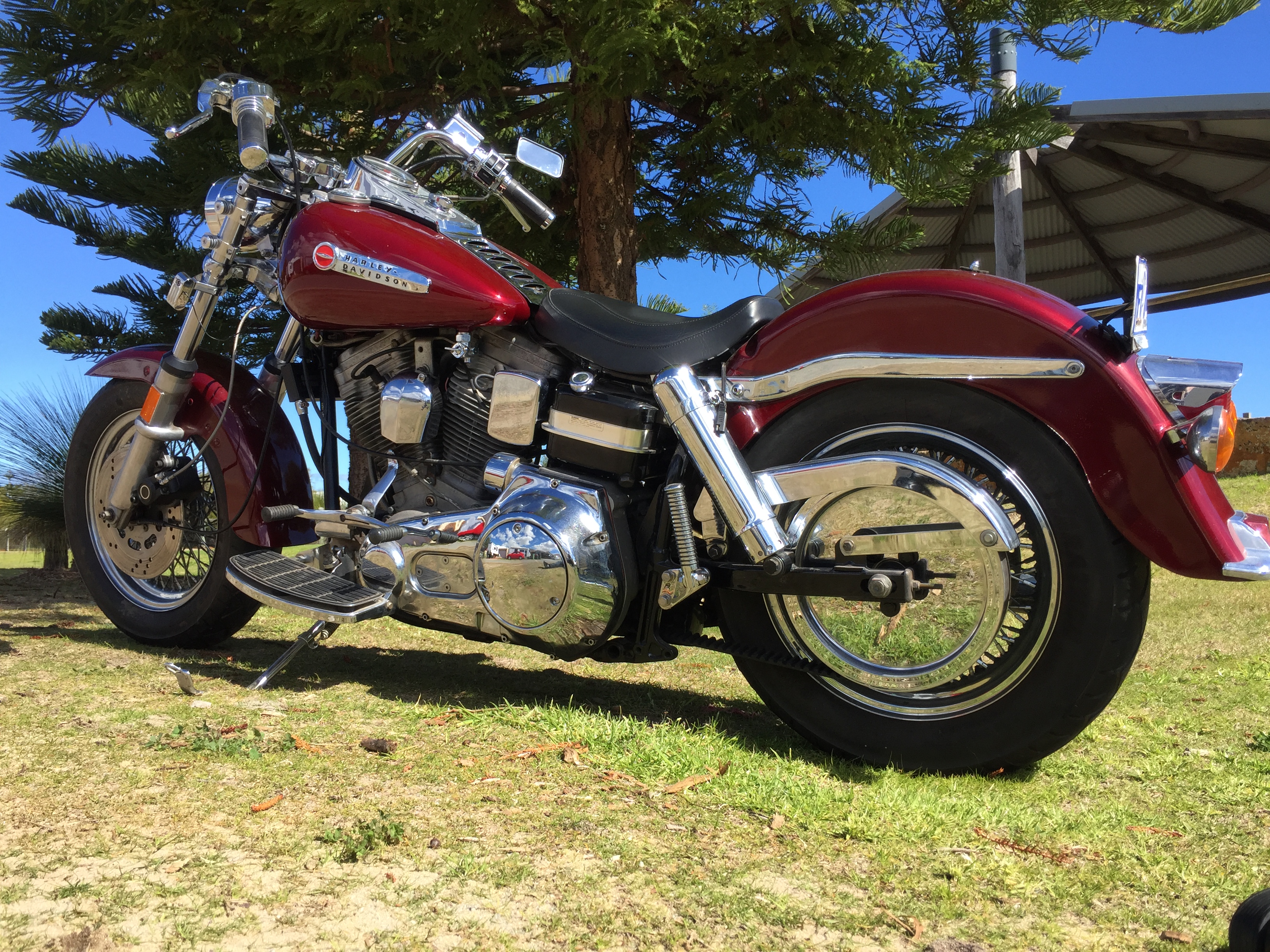 1985 HARLEY-DAVIDSON FXWG WIDE GLIDE CRUISER