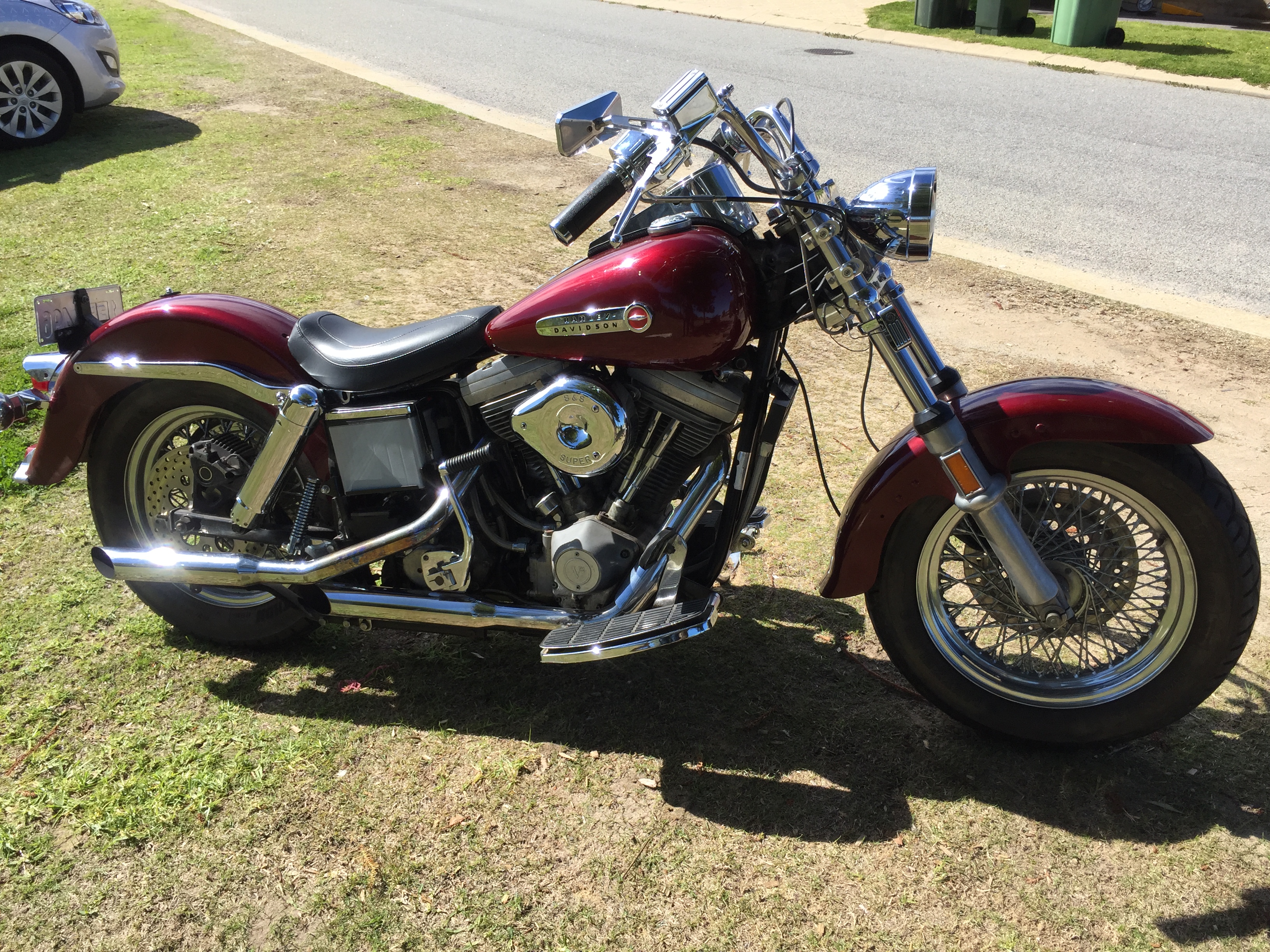 1985 HARLEY-DAVIDSON FXWG WIDE GLIDE CRUISER