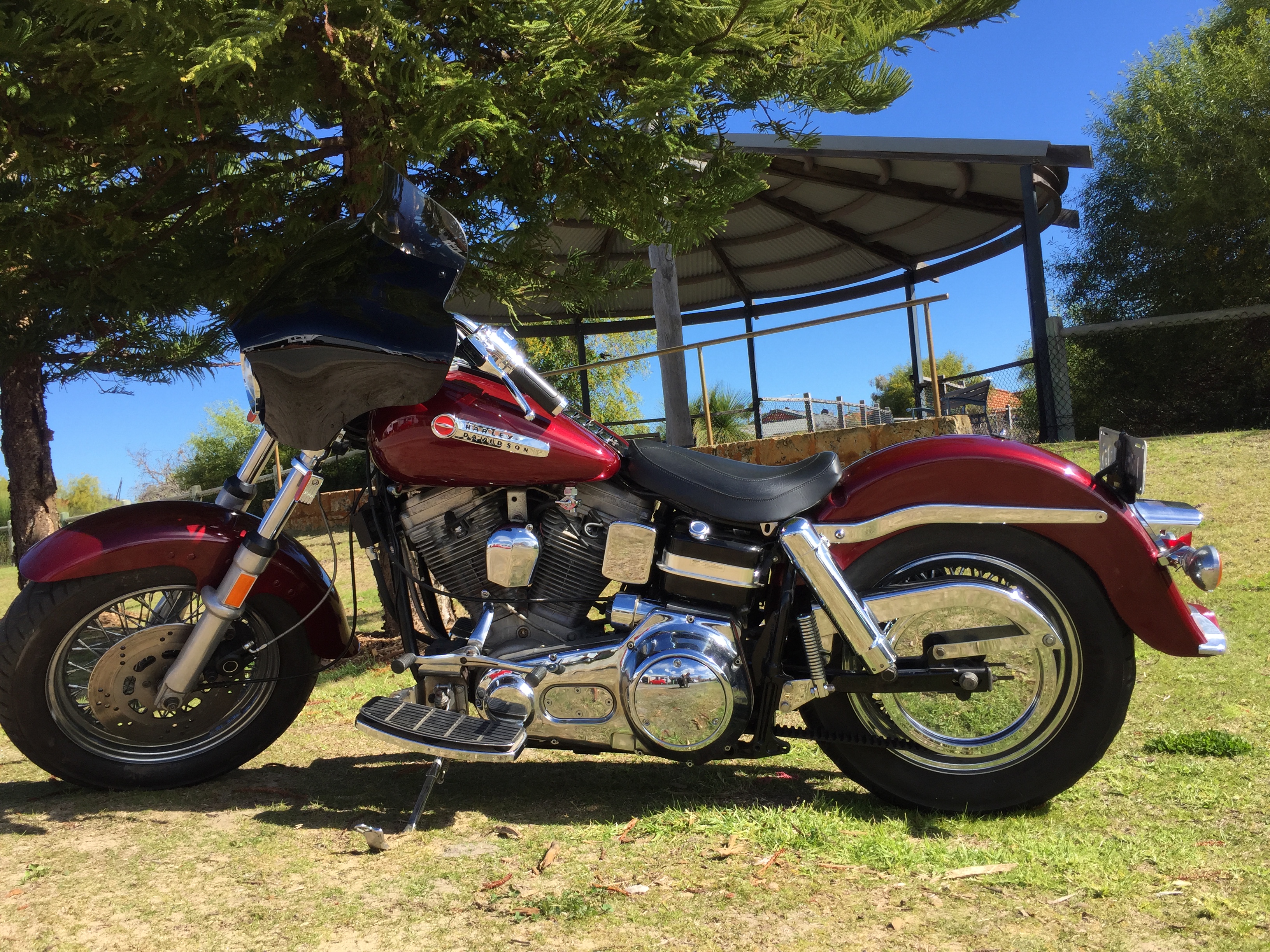 1985 HARLEY-DAVIDSON FXWG WIDE GLIDE CRUISER