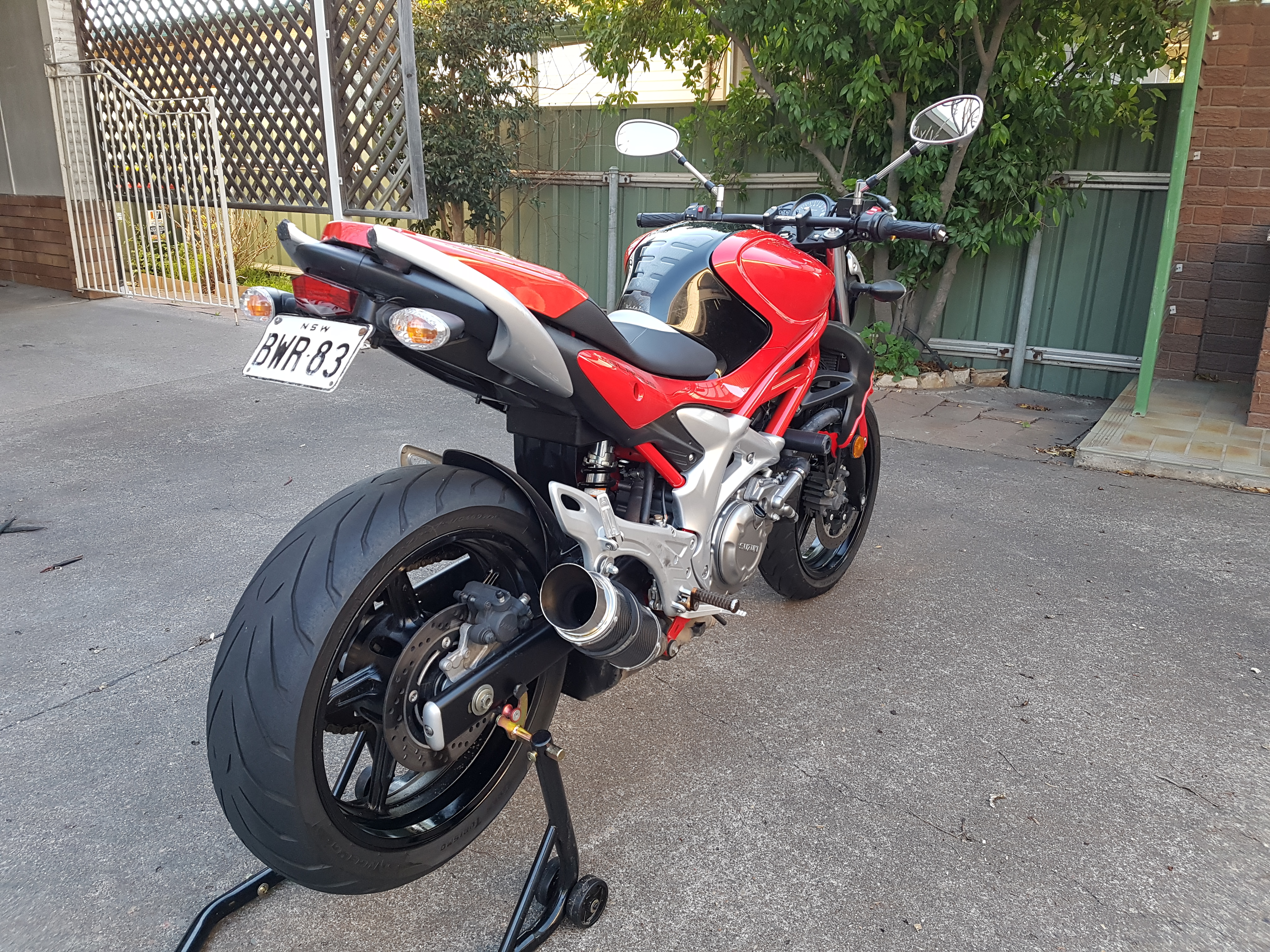 2009 SUZUKI SFV650 GLADIUS