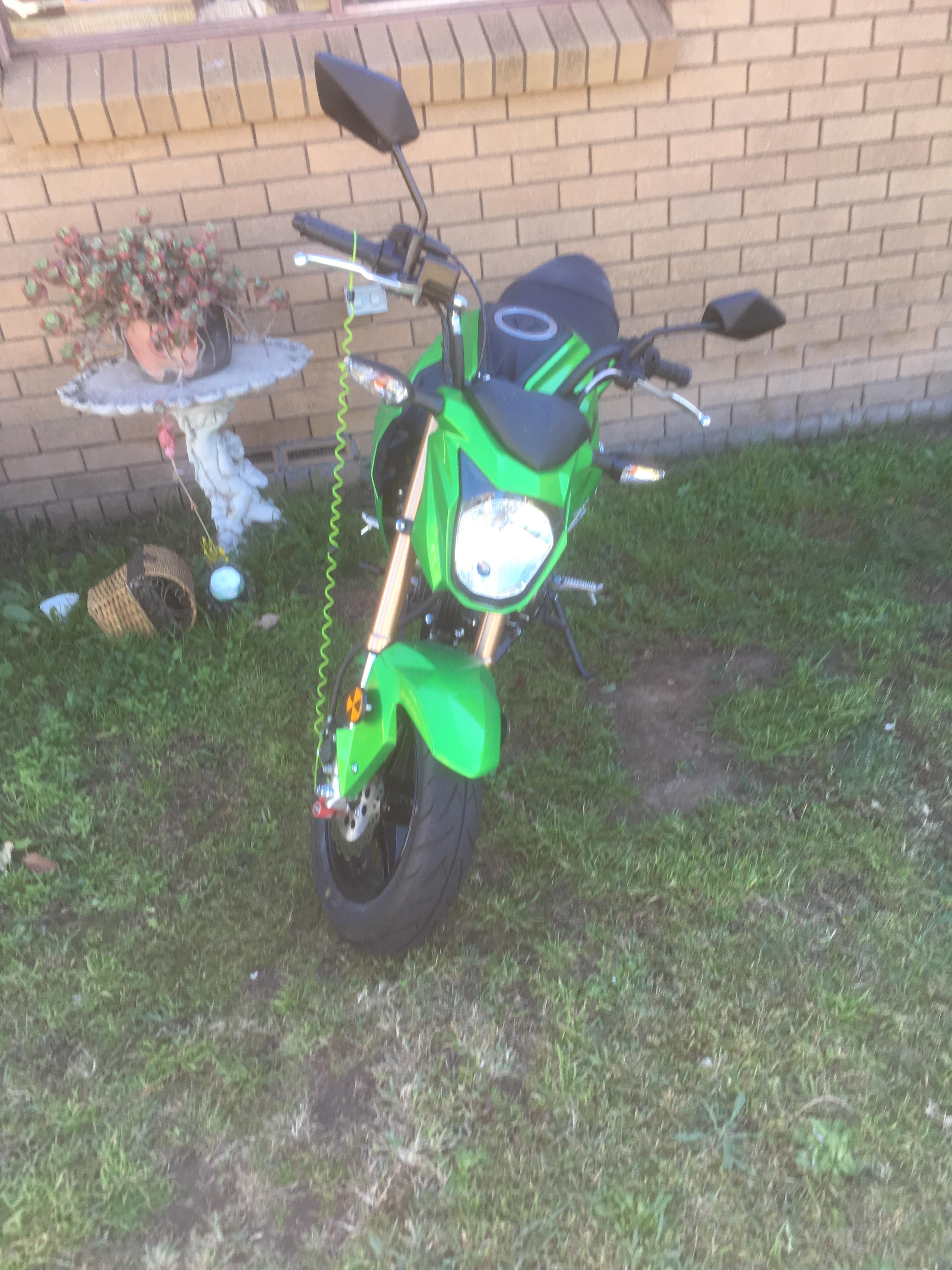 2017 KAWASAKI Z125 PRO JHF ROAD