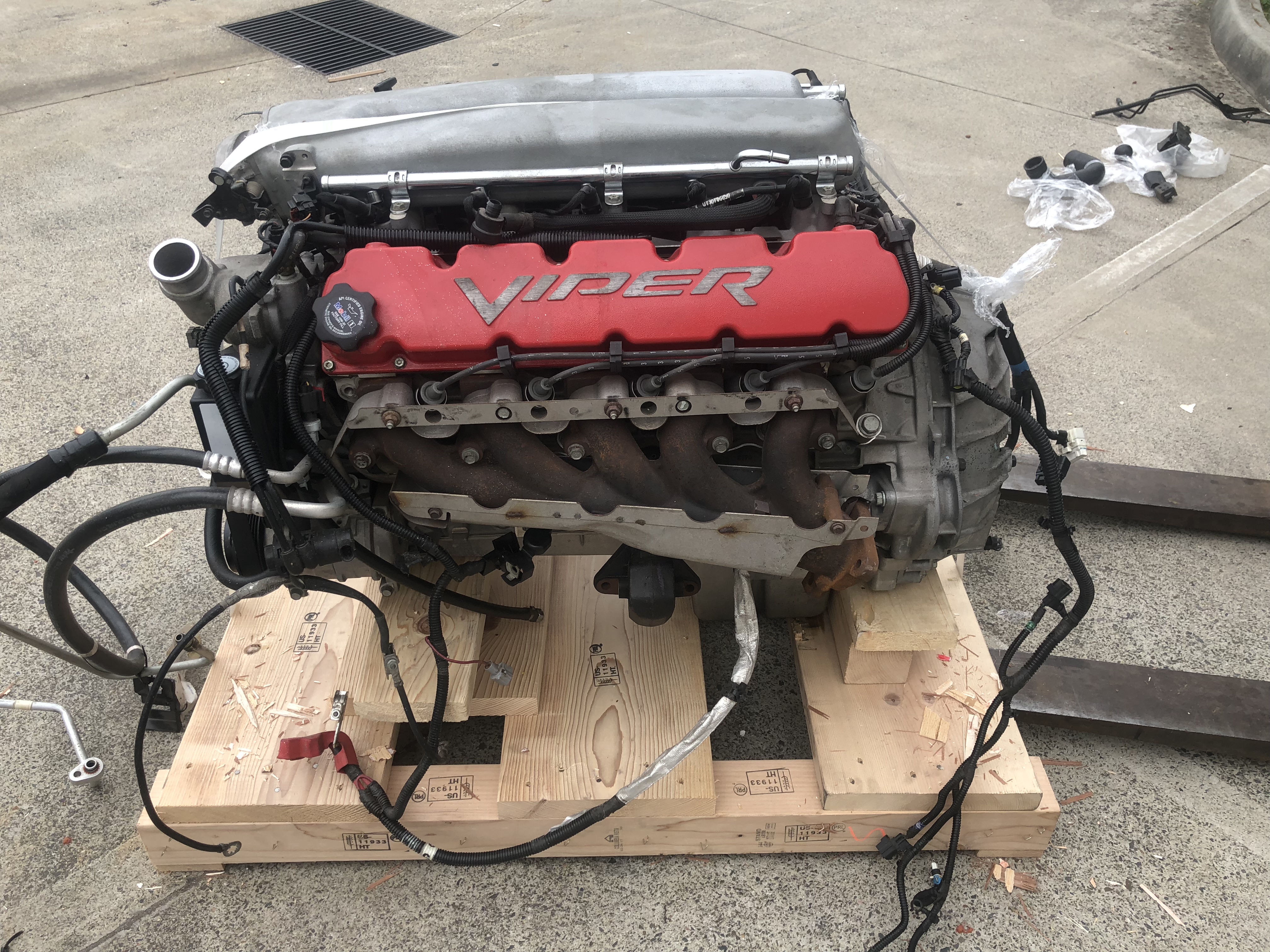 Viper V10 8.3 and Tremec 6speed