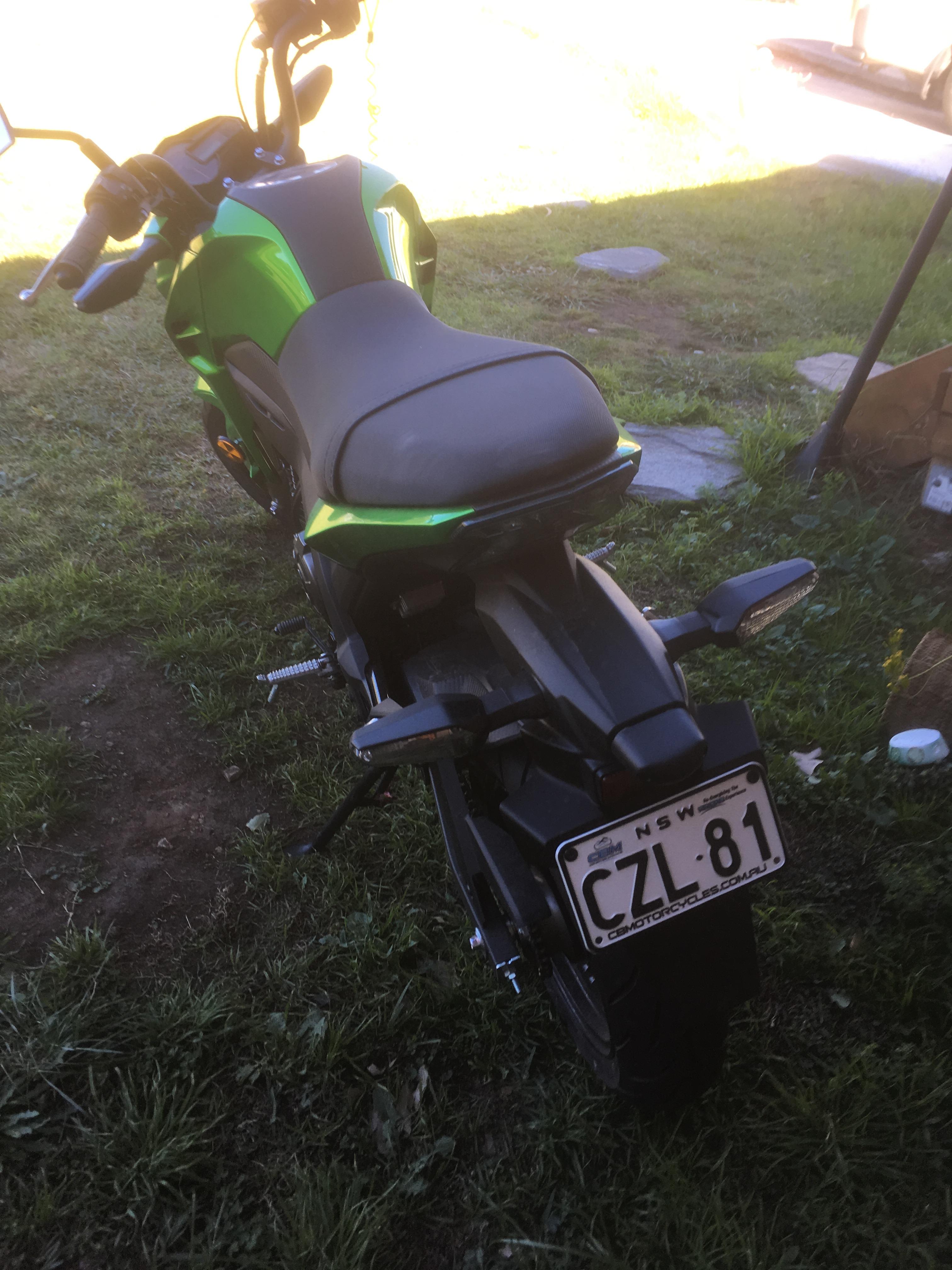 2017 KAWASAKI Z125 PRO JHF ROAD