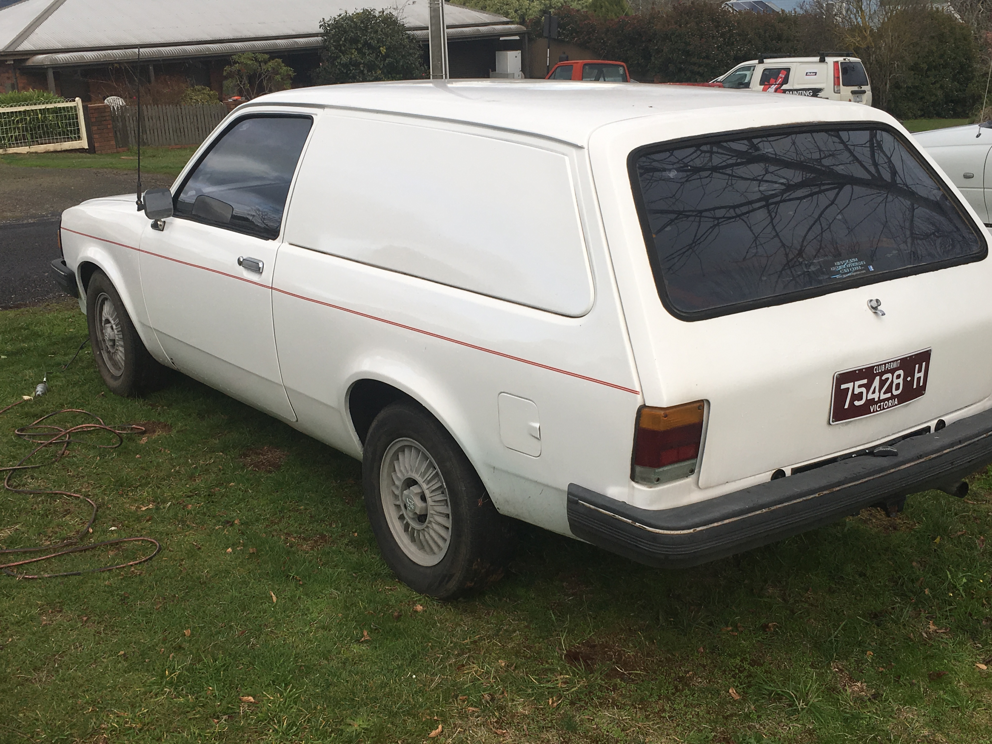 1984 HOLDEN GEMINI TG VAN
