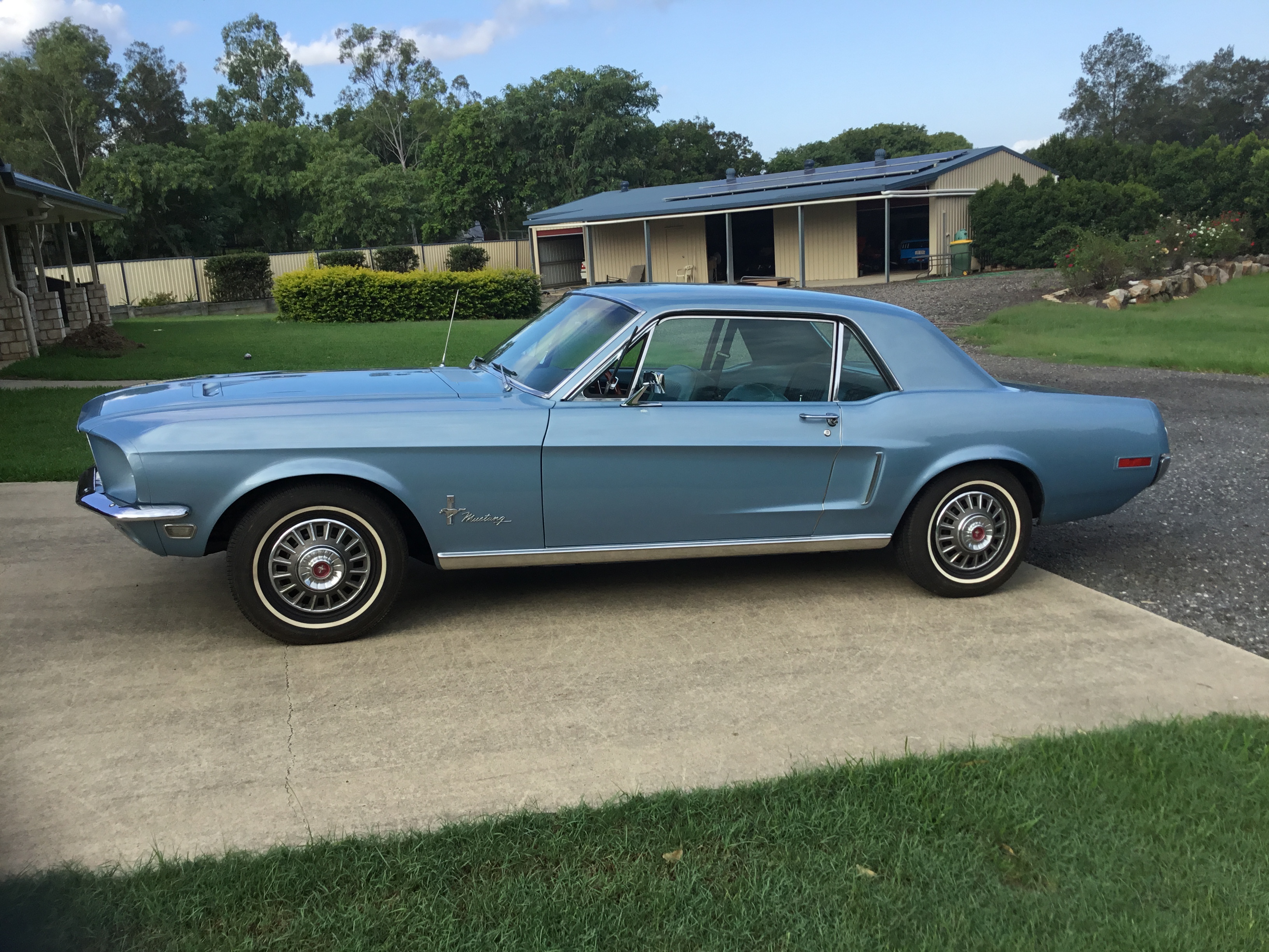 1968 FORD MUSTANG 3 SP AUTOMATIC 2D HARDTOP 