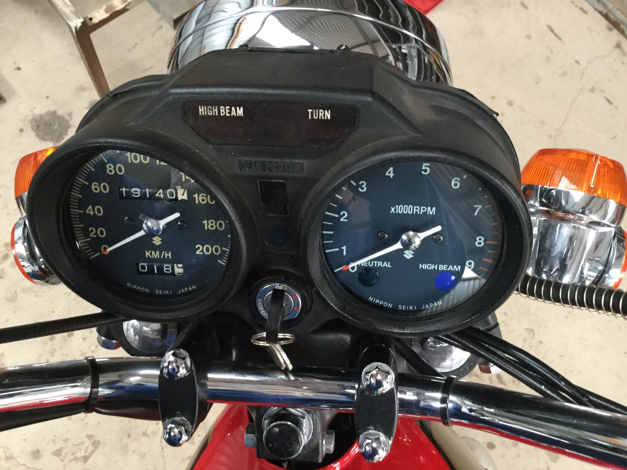 1974 SUZUKI GT550 L 550L ROAD