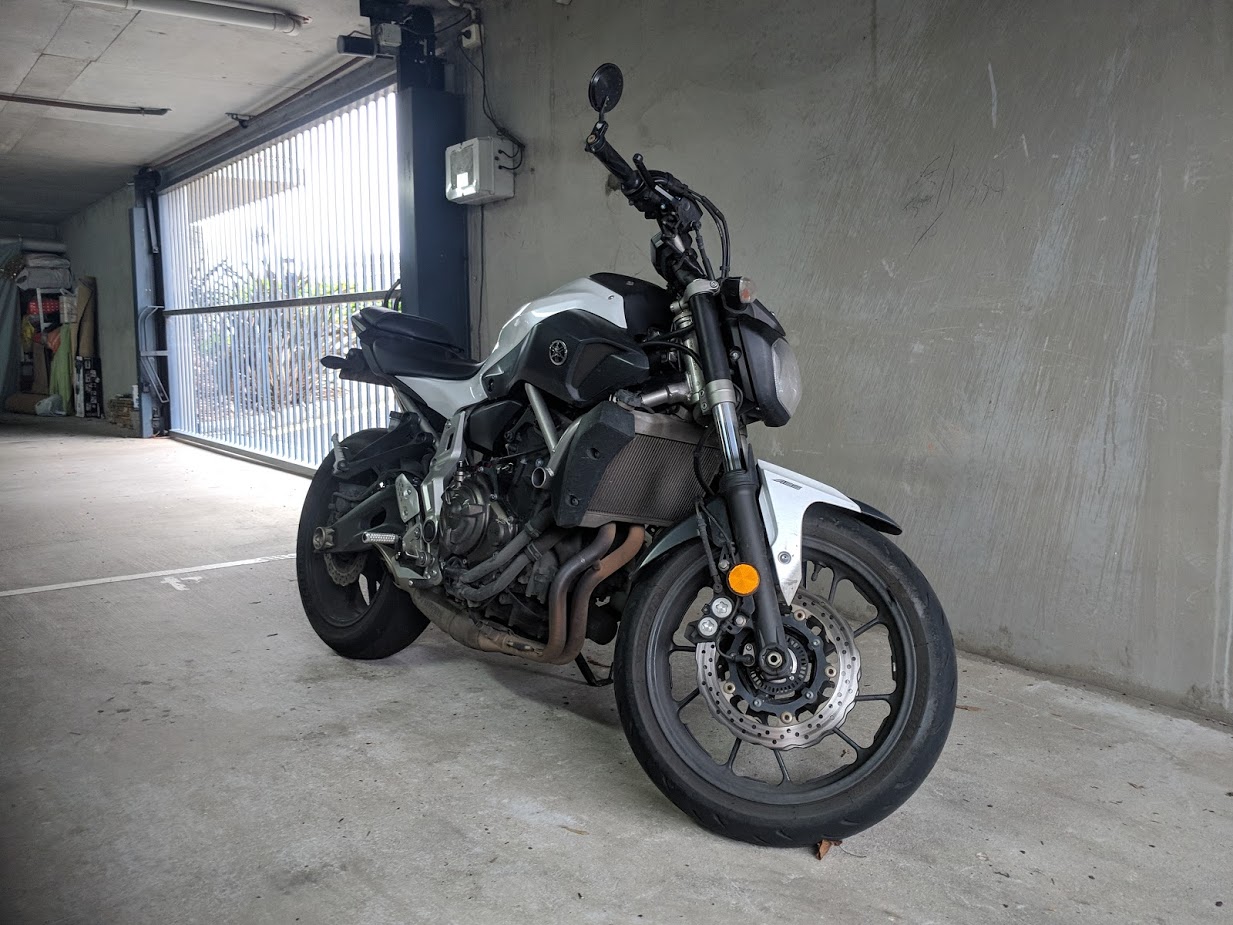 2015 YAMAHA MT-07 LA (ABS) MY16 6 speed manual SOLO EFI