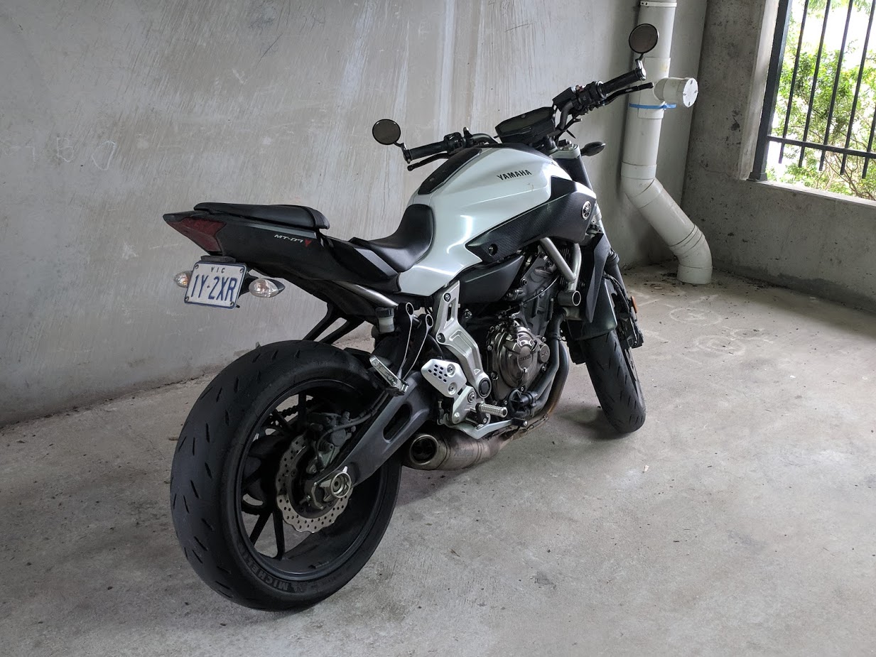 2015 YAMAHA MT-07 LA (ABS) MY16 6 speed manual SOLO EFI