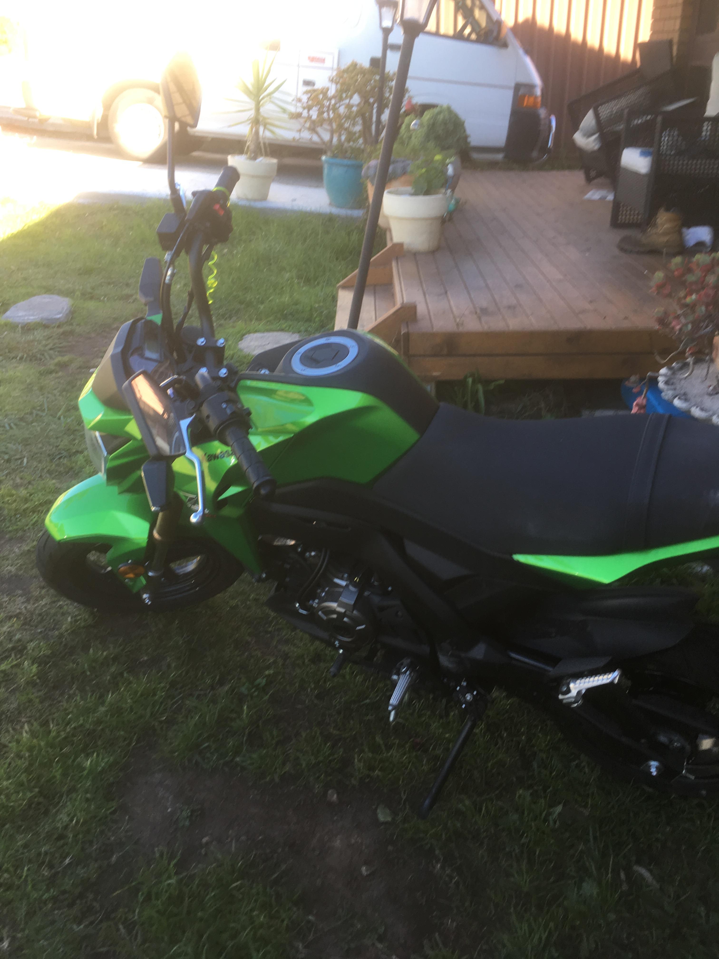 2017 KAWASAKI Z125 PRO JHF ROAD