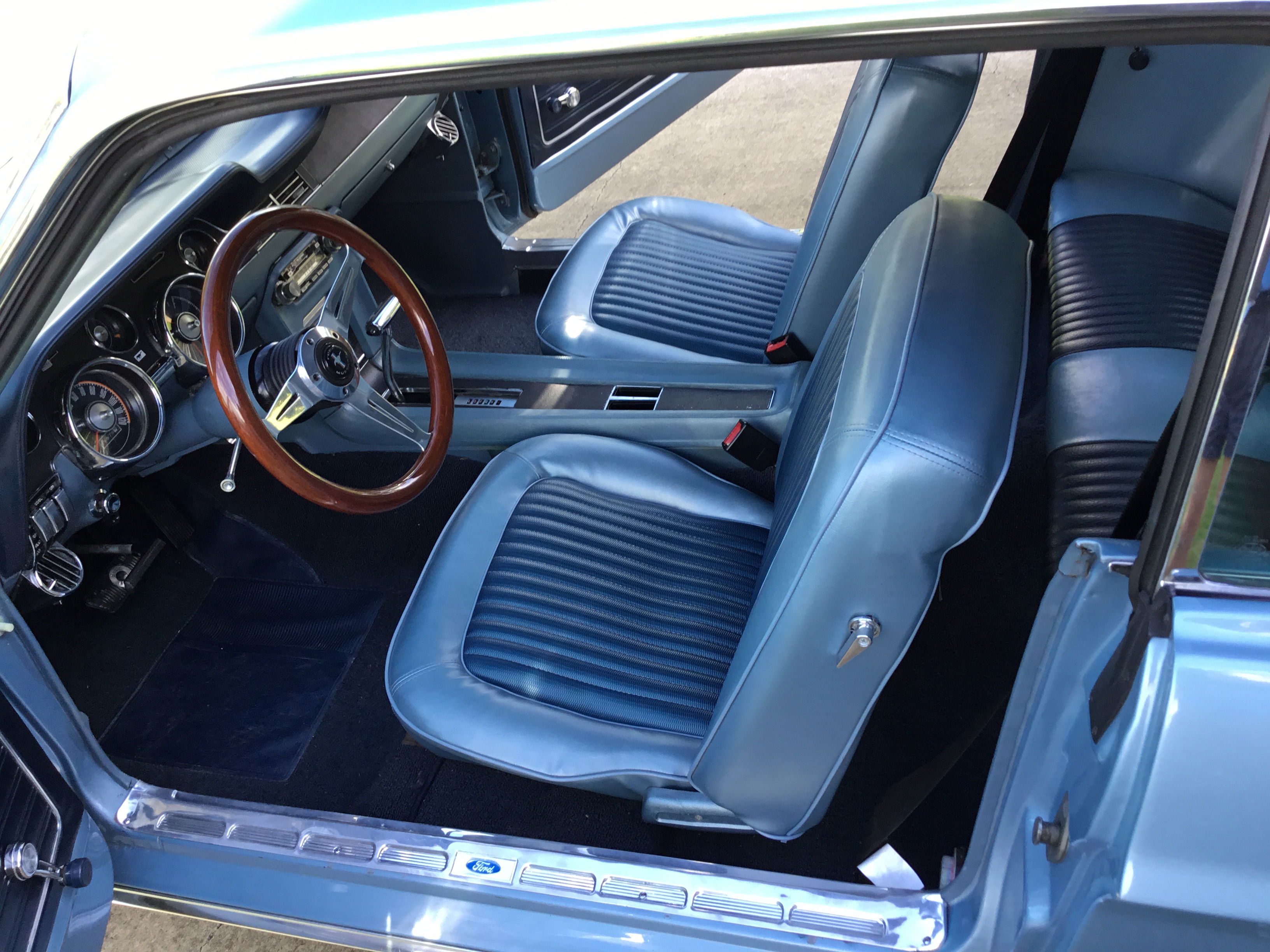 1968 FORD MUSTANG 3 SP AUTOMATIC 2D HARDTOP 