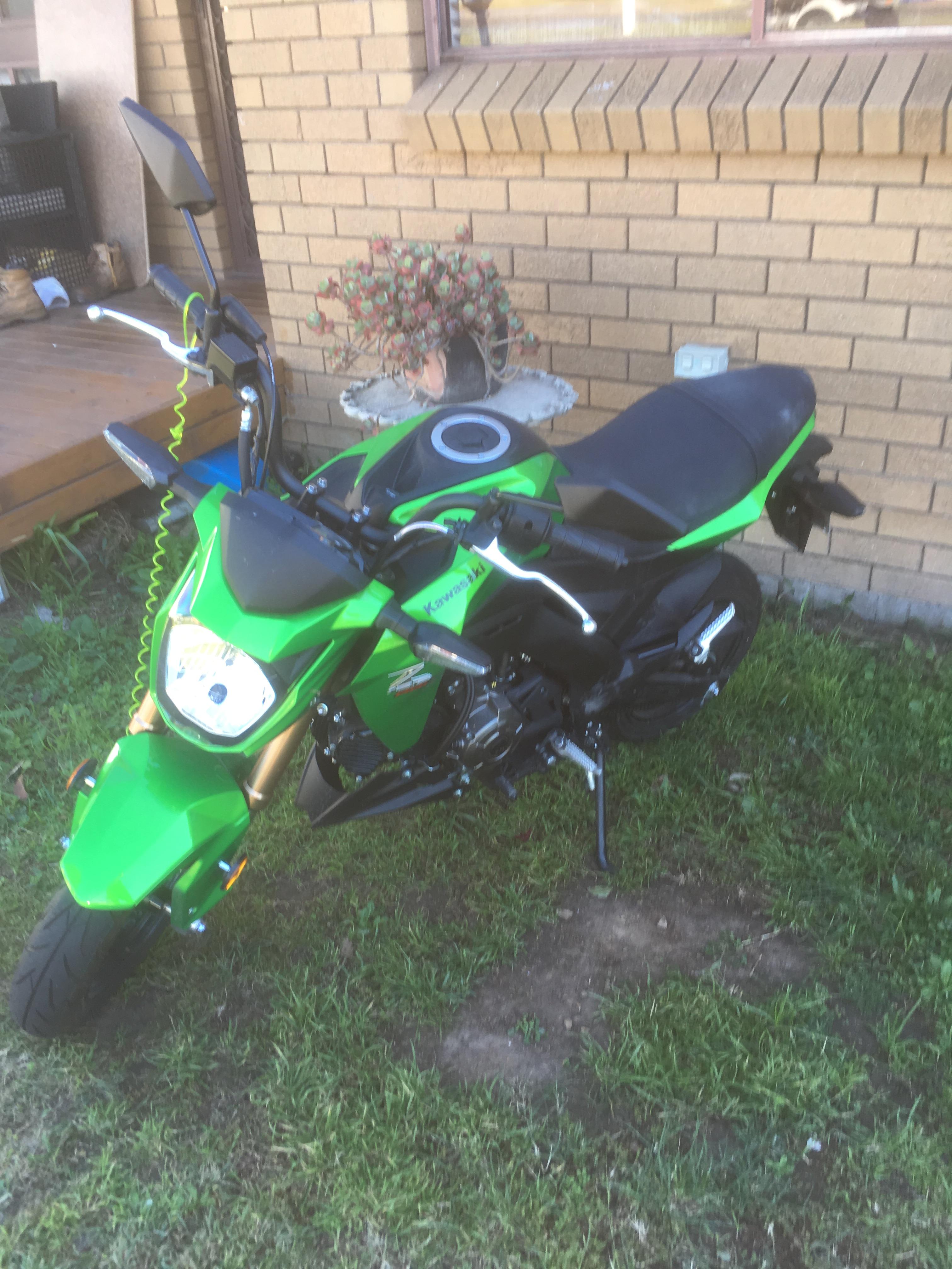 2017 KAWASAKI Z125 PRO JHF ROAD