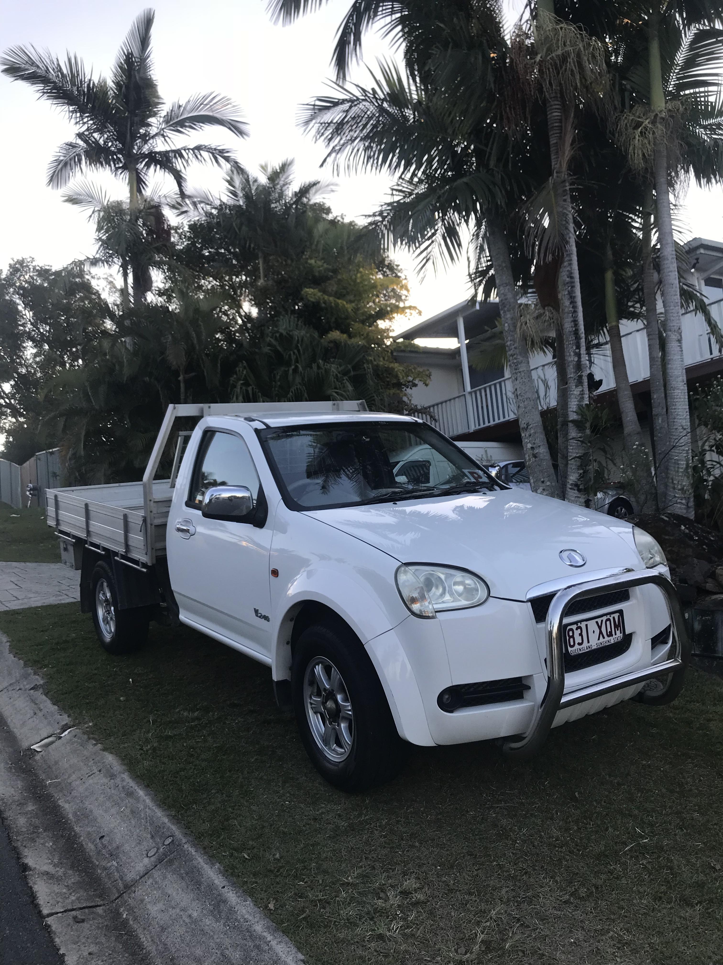 2011 GREAT WALL SA220 CC DUAL CAB UTILITY