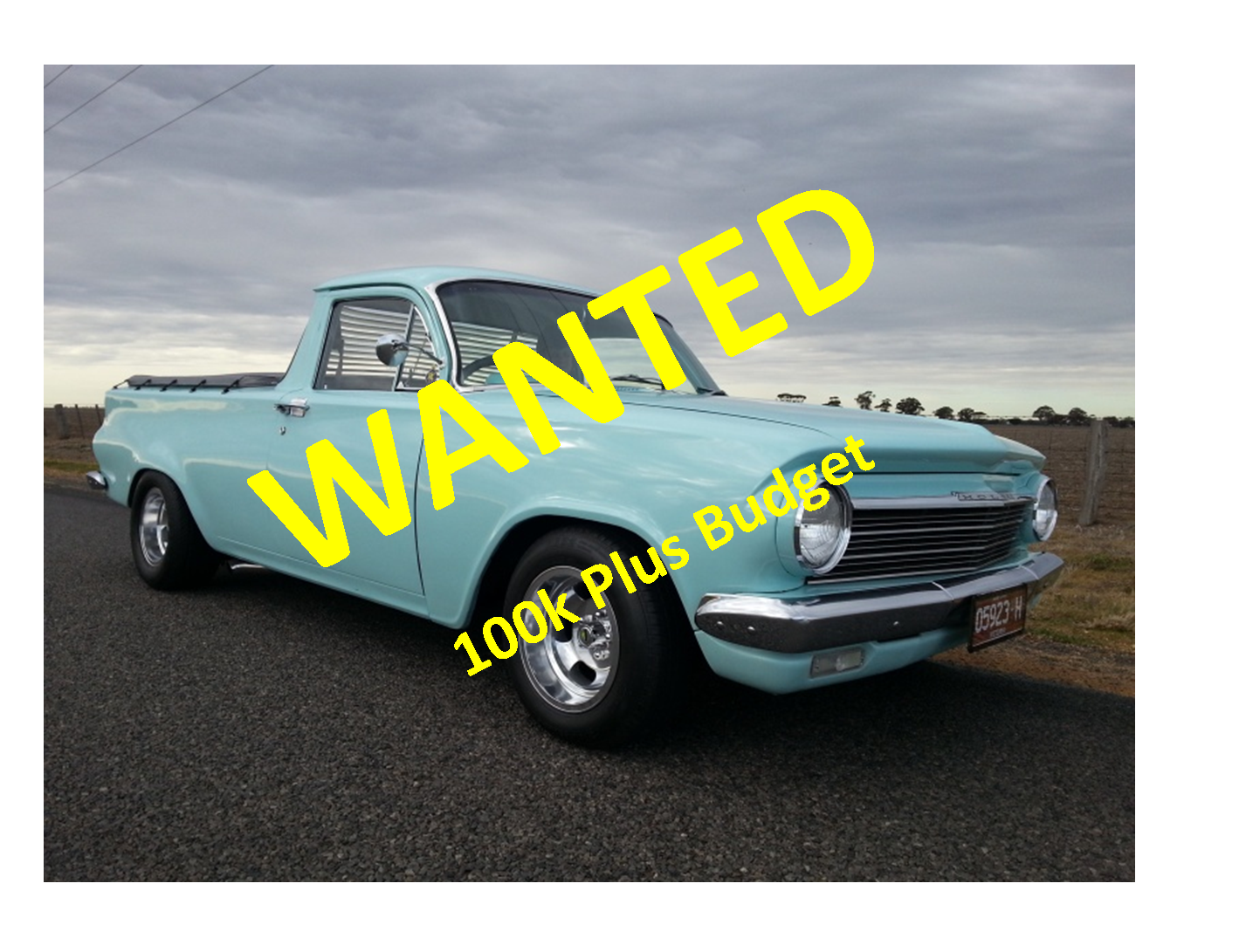  HOLDEN FC OR EH UTILITY 