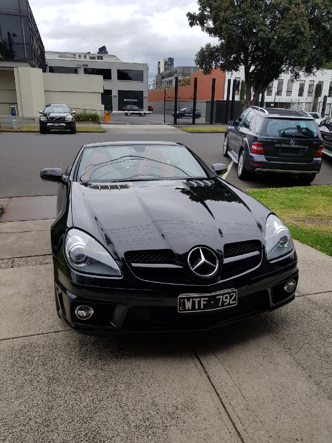 2008 MERCEDES-BENZ SLK R171 08 UPGRADE 7 SP AUTOMATIC G-TRONIC 2D CONVERTIBLE MULTI POINT F/INJ