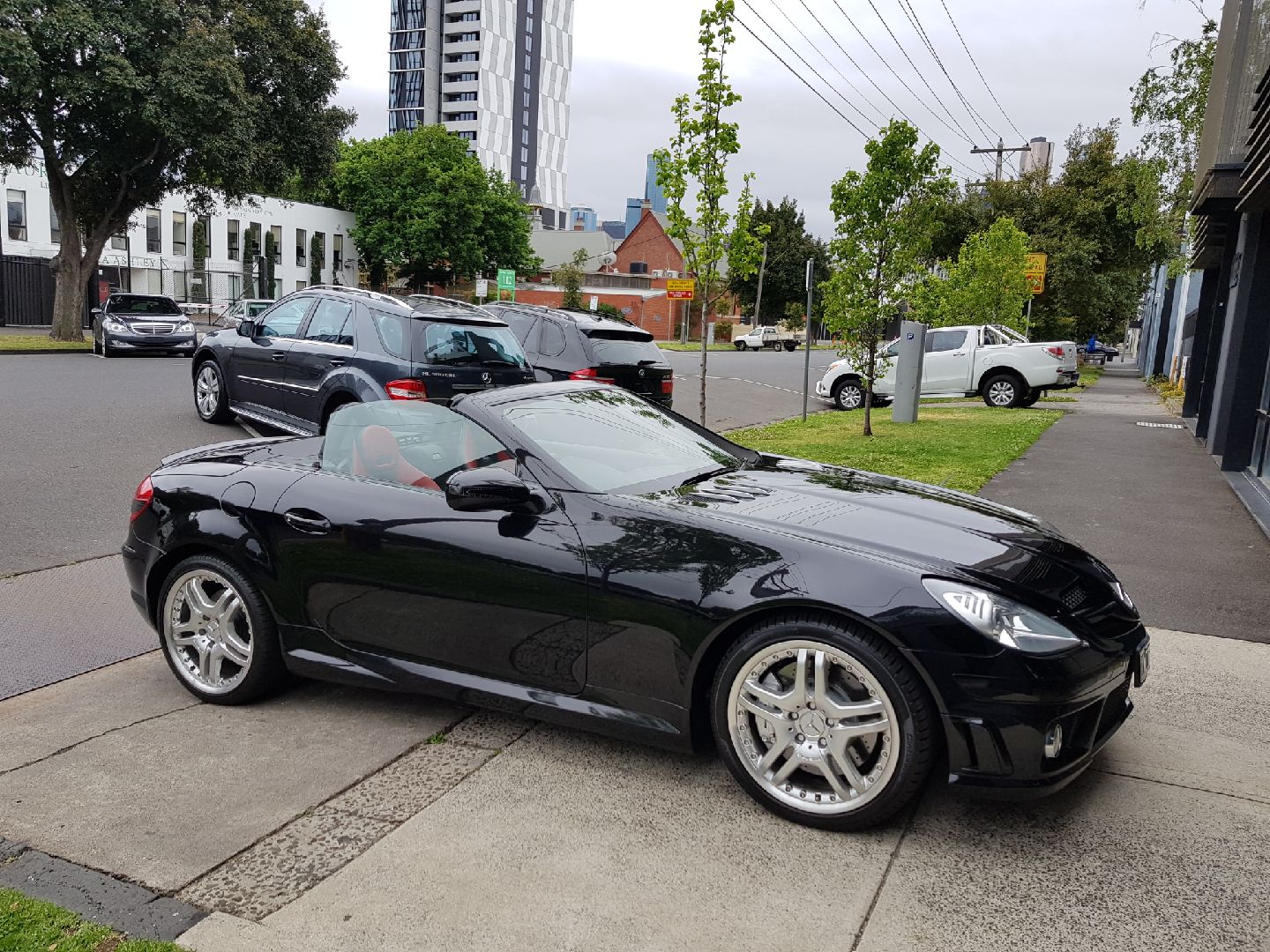 2008 MERCEDES-BENZ SLK R171 08 UPGRADE 7 SP AUTOMATIC G-TRONIC 2D CONVERTIBLE MULTI POINT F/INJ
