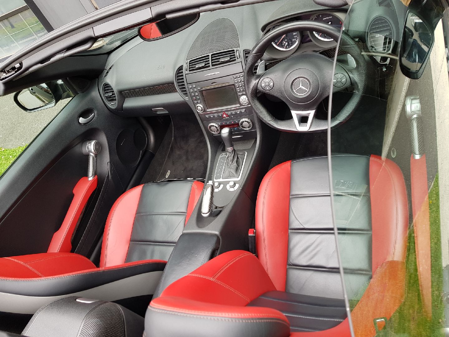 2008 MERCEDES-BENZ SLK R171 08 UPGRADE 7 SP AUTOMATIC G-TRONIC 2D CONVERTIBLE MULTI POINT F/INJ