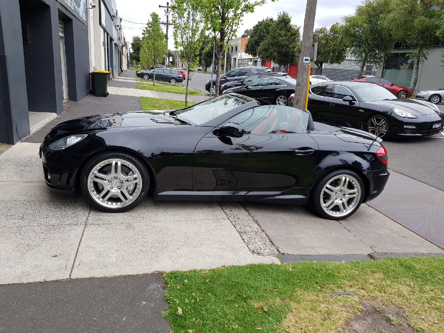 2008 MERCEDES-BENZ SLK R171 08 UPGRADE 7 SP AUTOMATIC G-TRONIC 2D CONVERTIBLE MULTI POINT F/INJ