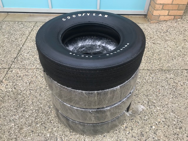 Good Year F70 15 Polyglas Tyres x 4