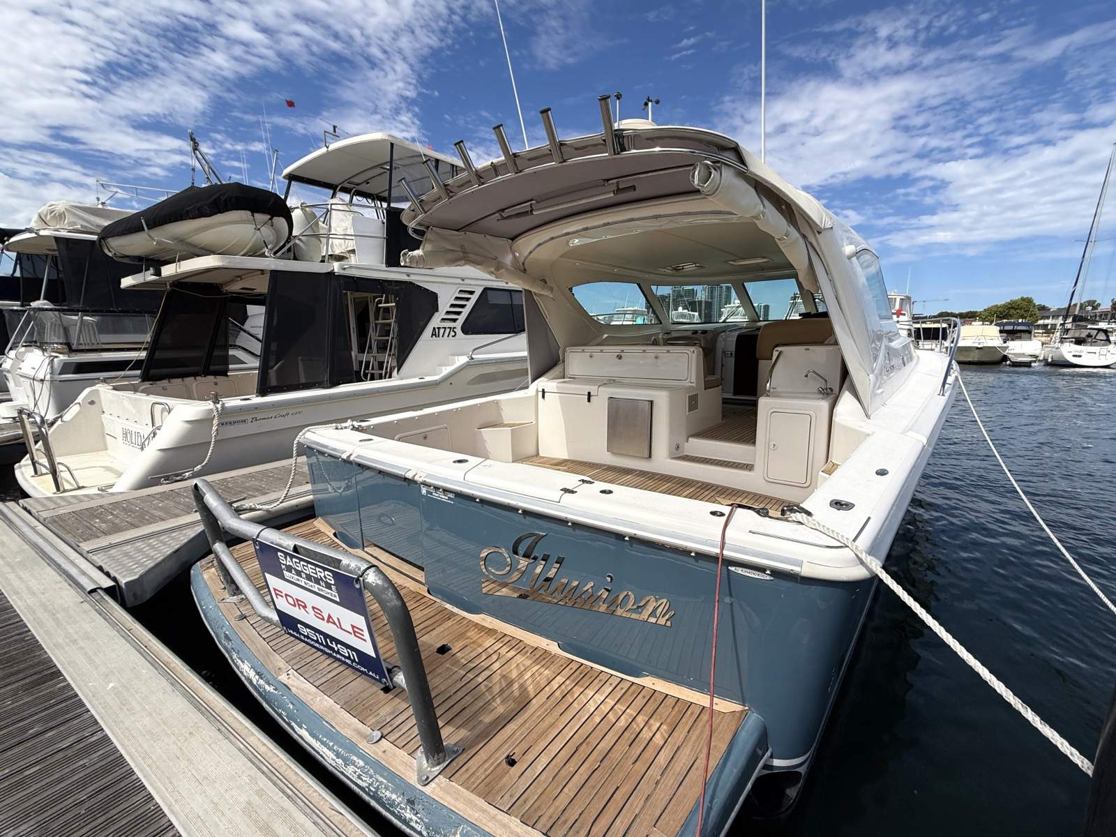 2001 RIVIERA 4000 OFFSHORE CRUISER