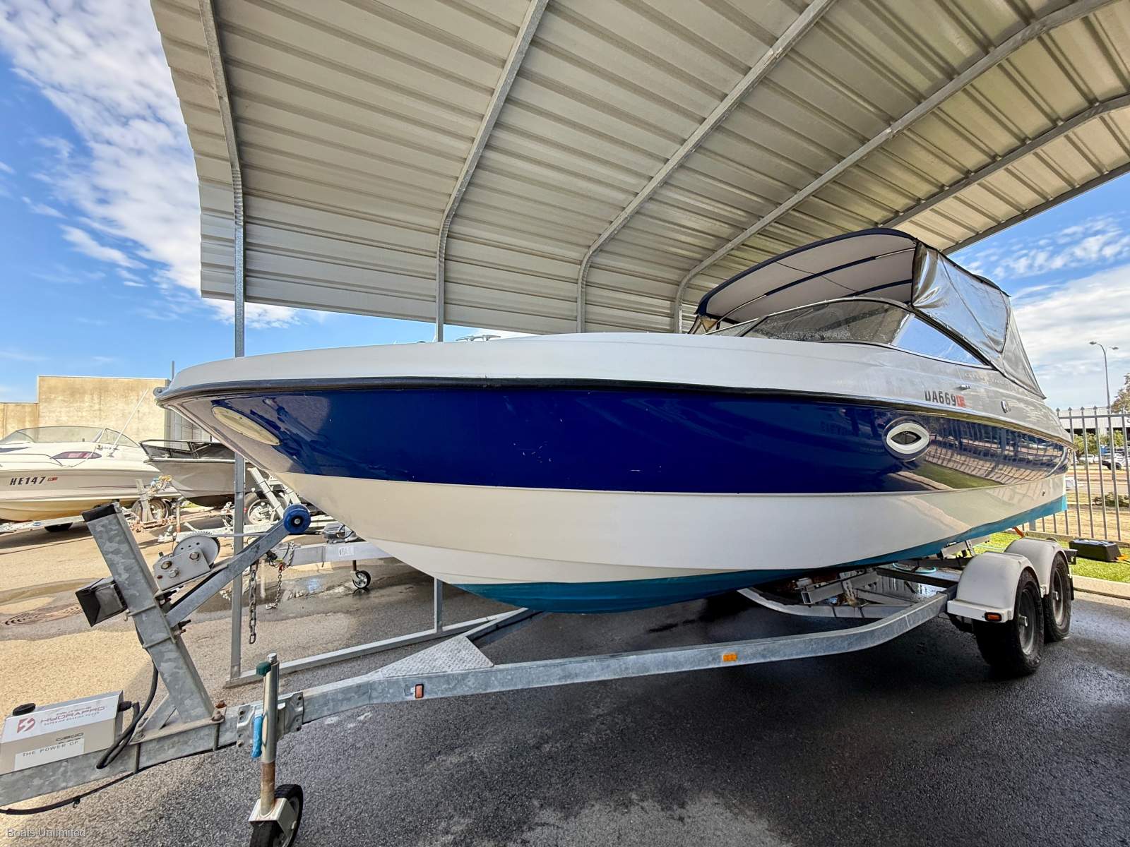 2008 BAYLINER 249 BOWRIDER
