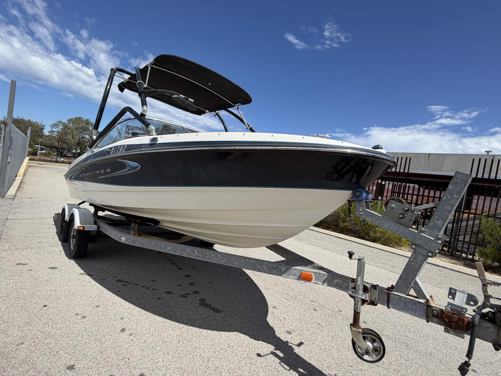 2008 BAYLINER 205 BOWRIDER