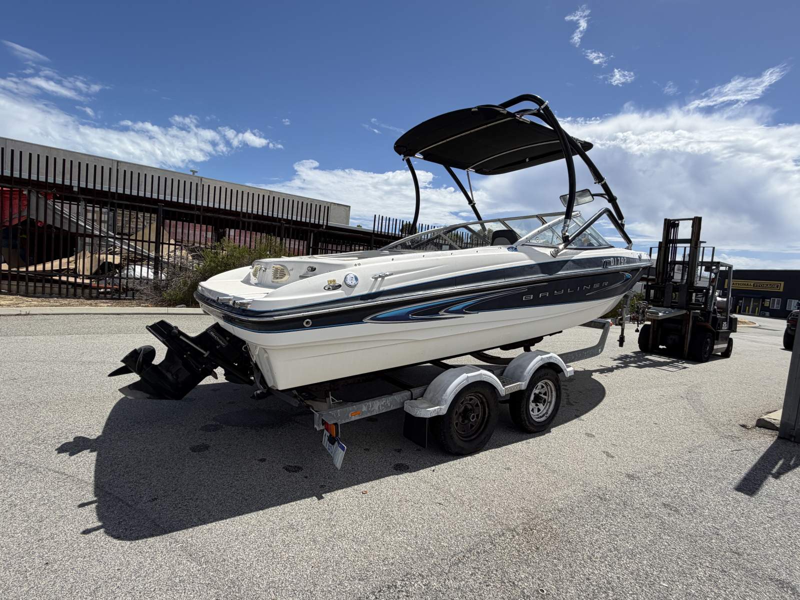 2008 BAYLINER 205 BOWRIDER