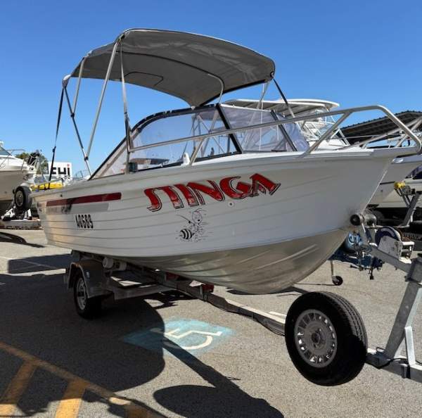 2006 QUINTREX 485 MY07 FISHSEEKER DINGHY