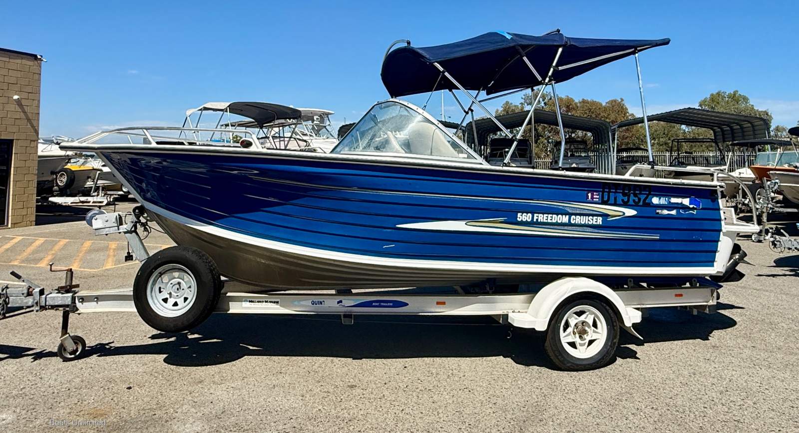 2008 QUINTREX 560 MY08 COAST RUNNER RUNABOUT